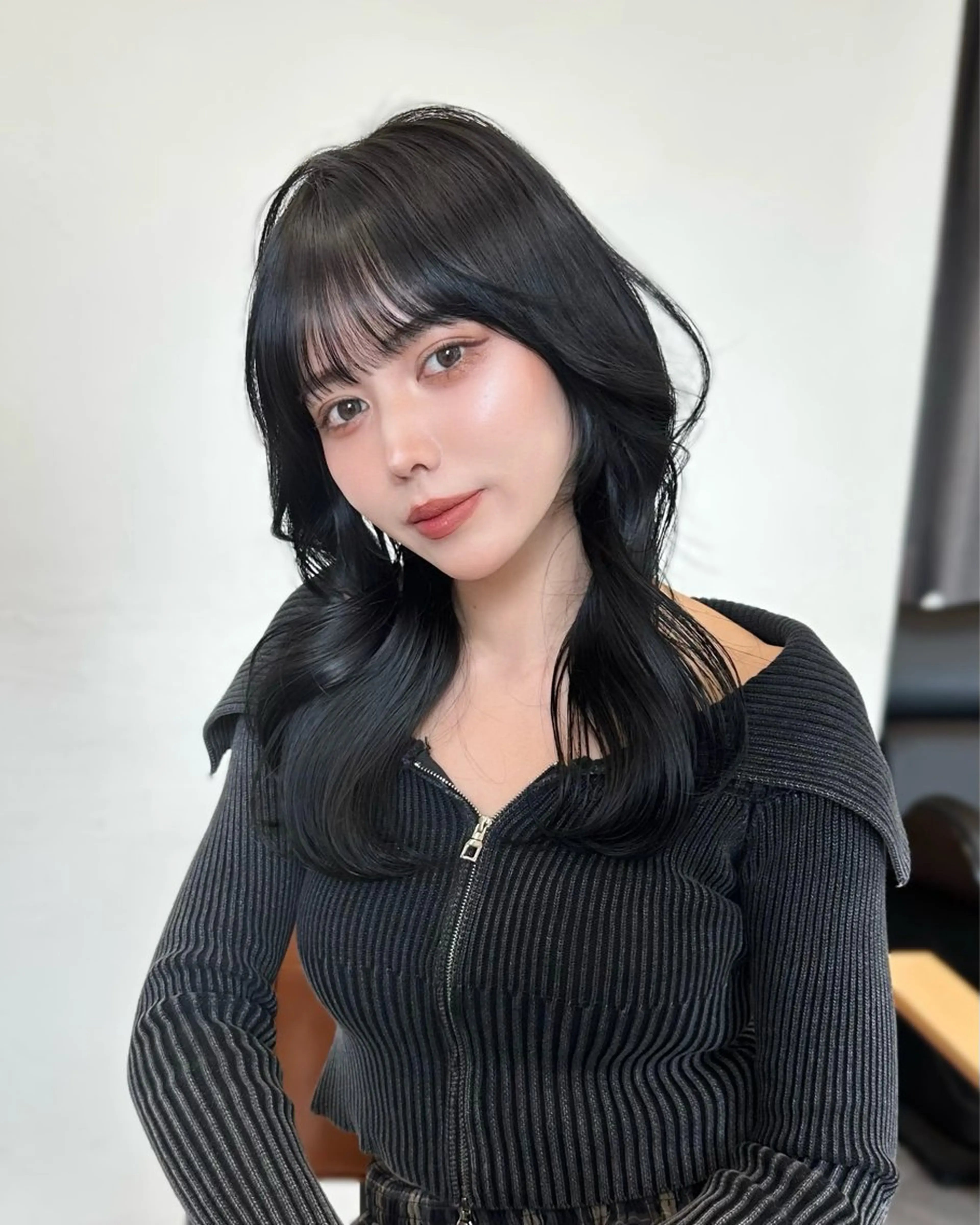 セミロング カラー ヘアアレンジ ⭐️ショート/ボブ/ 艶カラー/りょうがのヘアスタイル