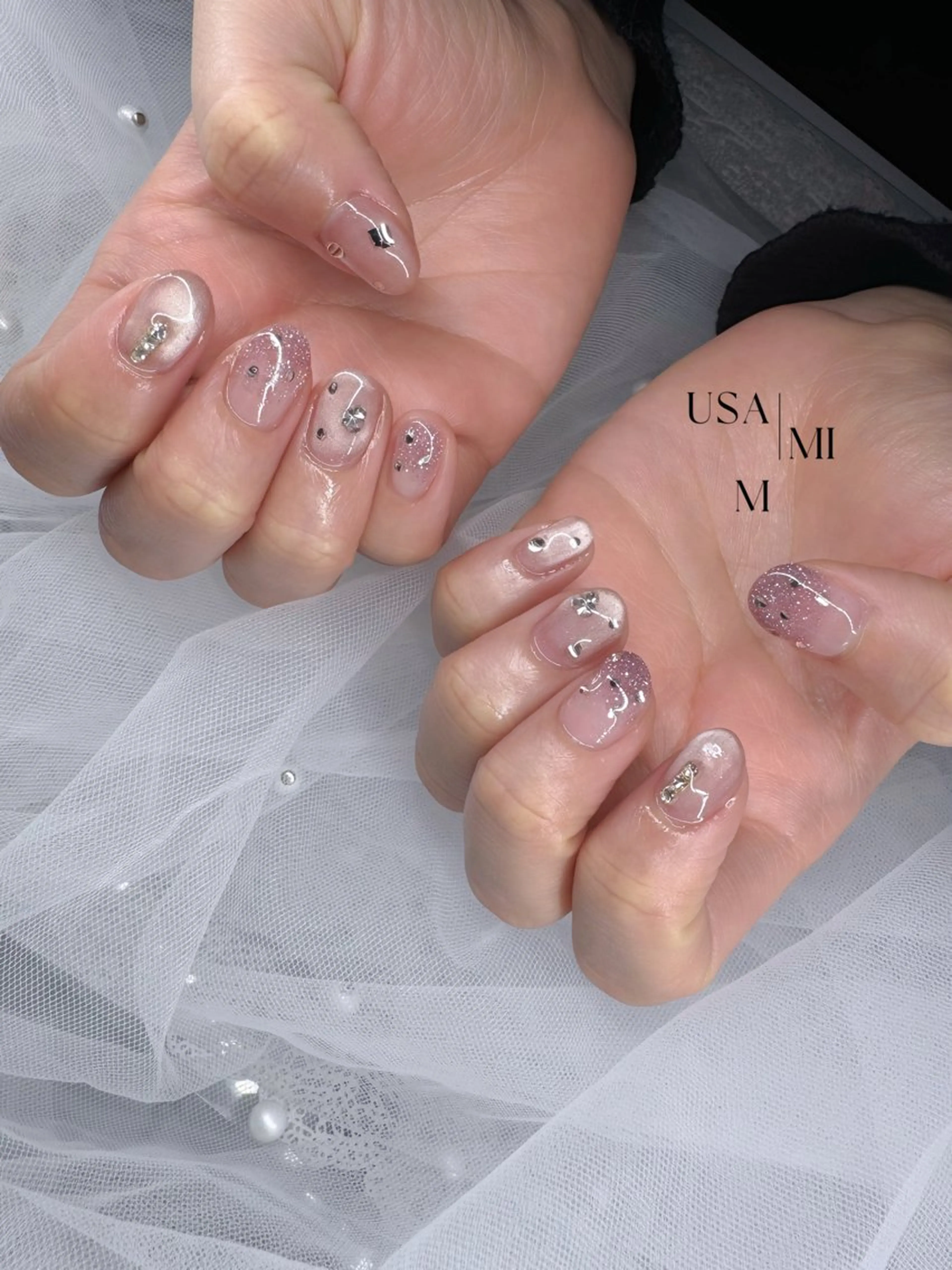 ネイル ハンドネイル USAMiMi 🐰💕のネイルデザイン