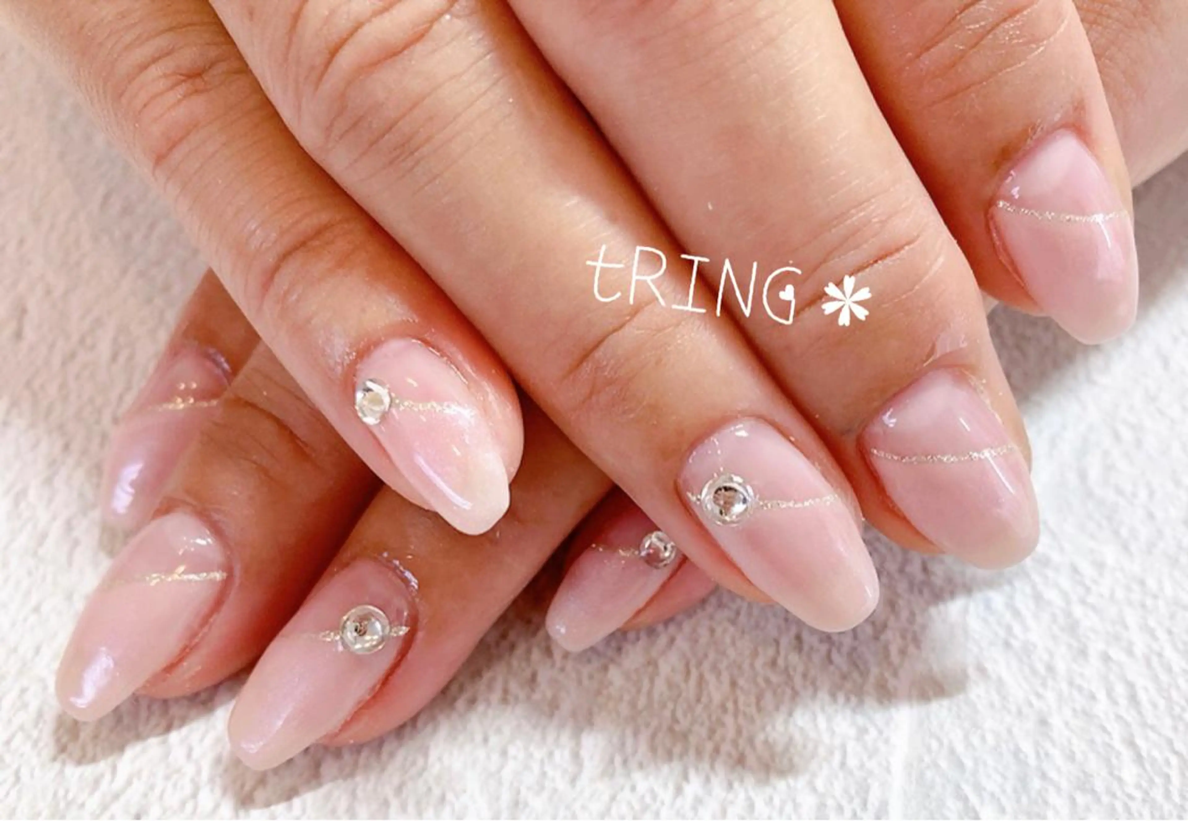 ネイル ハンドネイル tRING＊ しいの木台のネイルデザイン