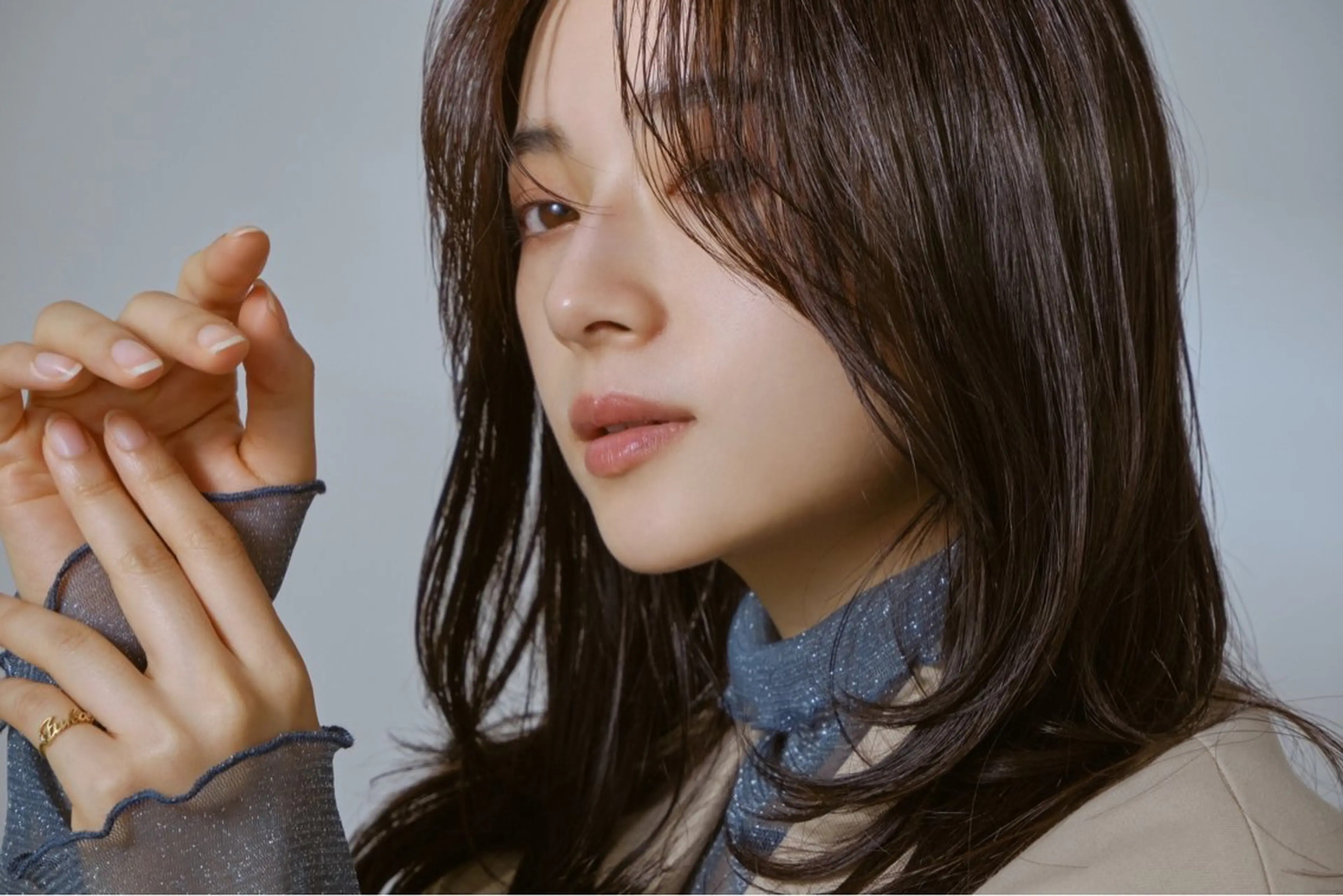 ミディアム Inity shojiのヘアスタイル