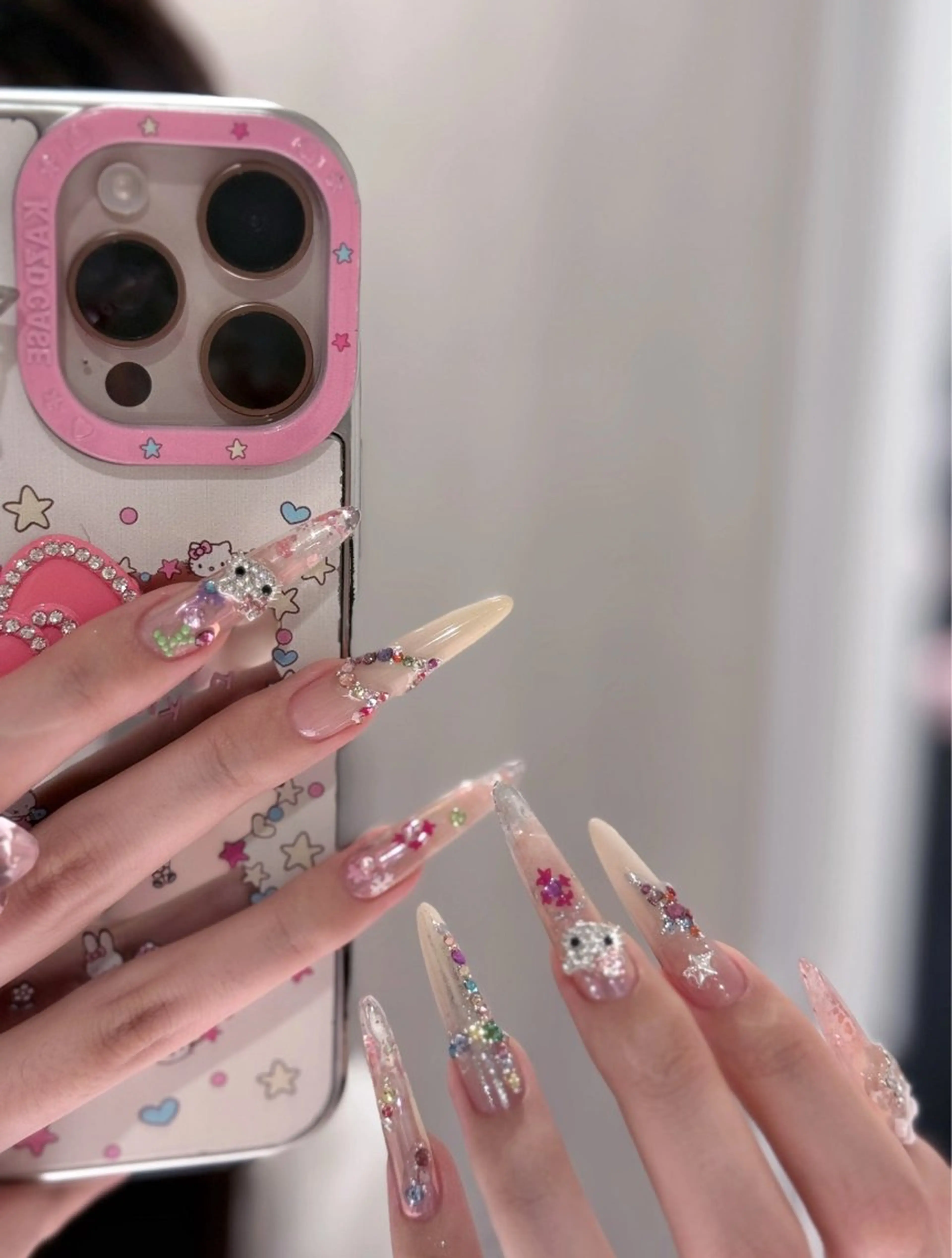 ネイル ハンドネイル ハンドケア Panda chan Novaのネイルデザイン