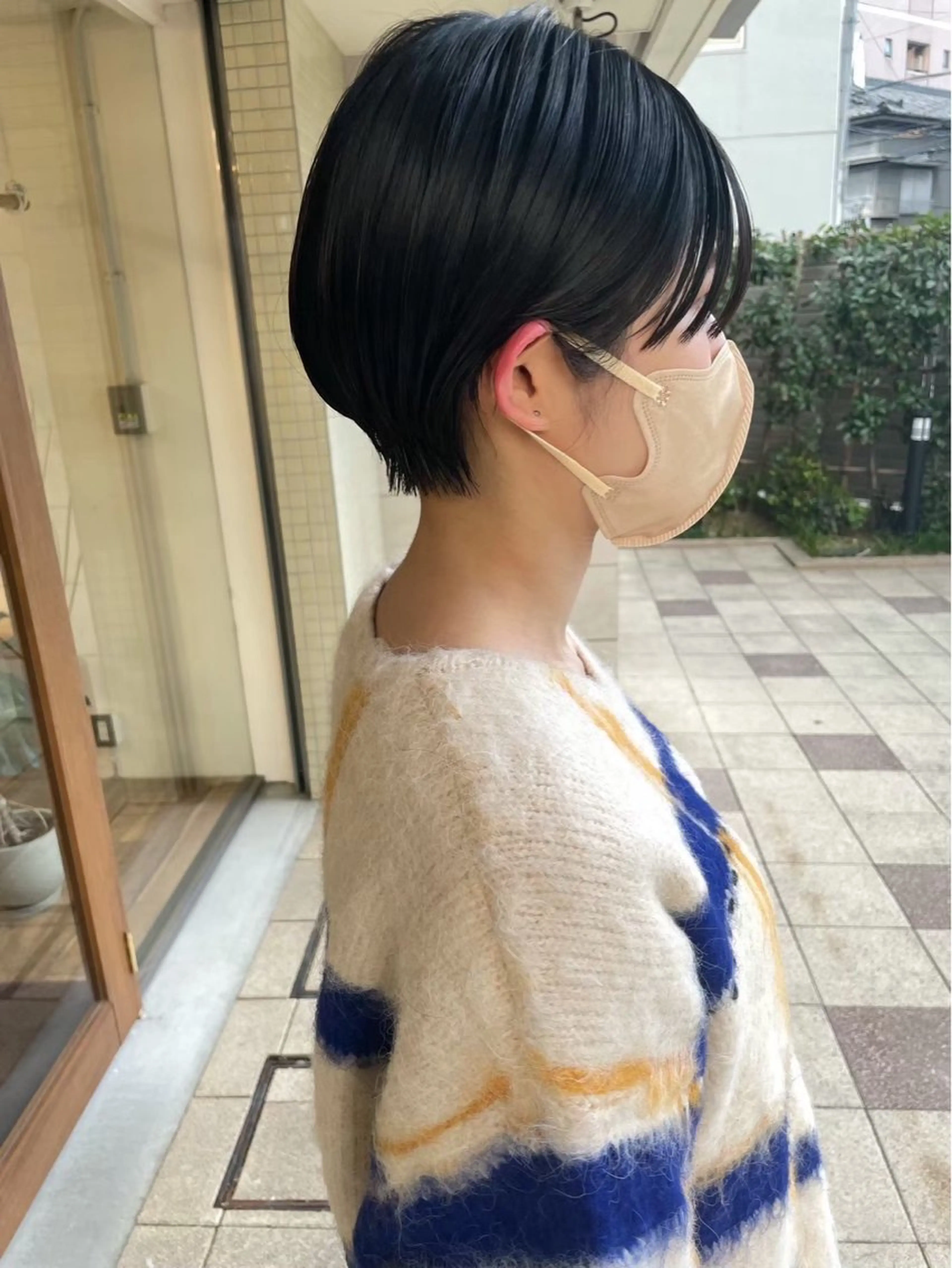 ショート カット siro所属・透明感カラー/ボブ/ siro meruのヘアスタイル