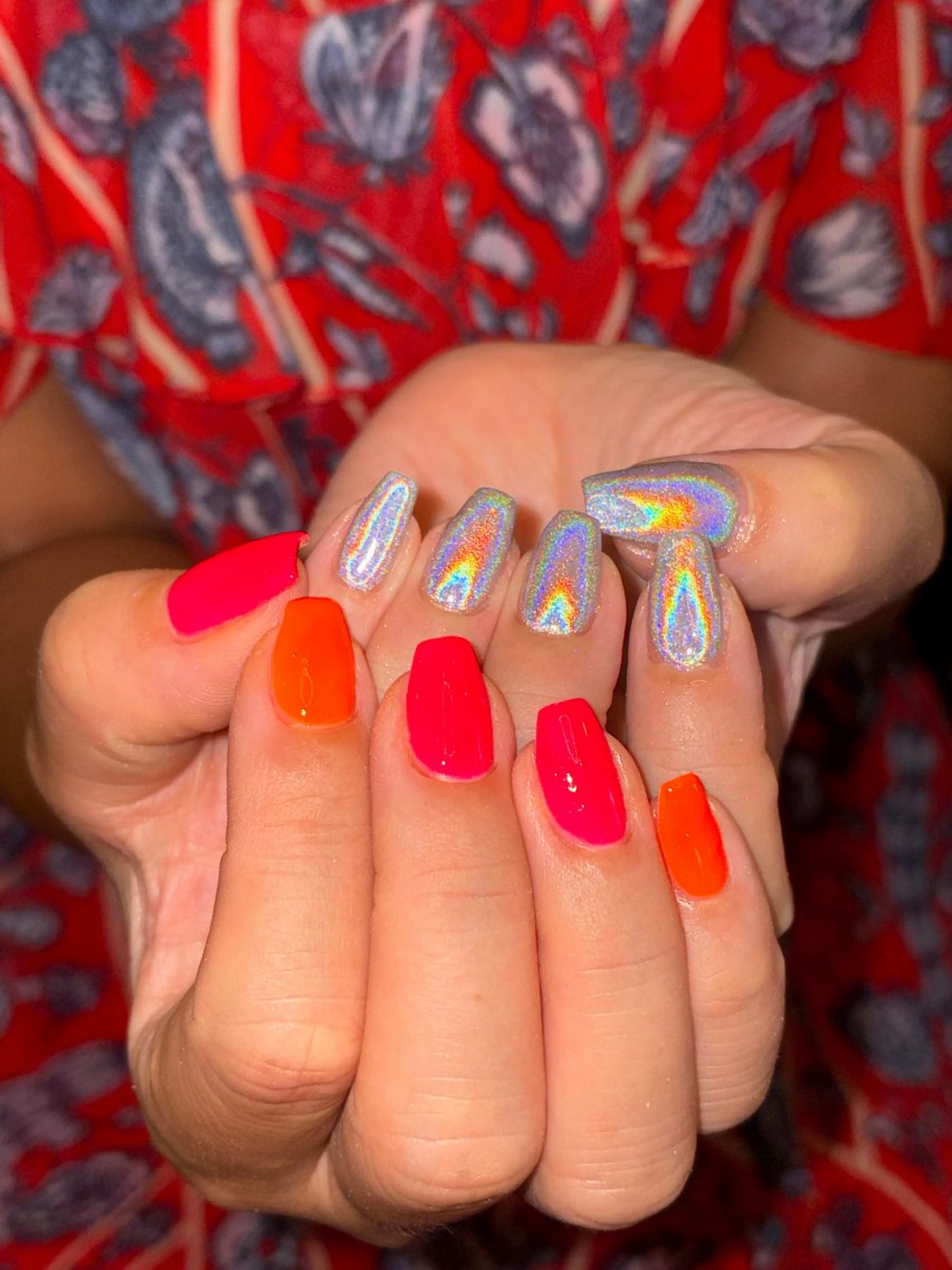 ネイル ミラーネイル ワンカラーネイル 爪神所属・＊爪神＊ 珠裕‪ miyuのネイルデザイン