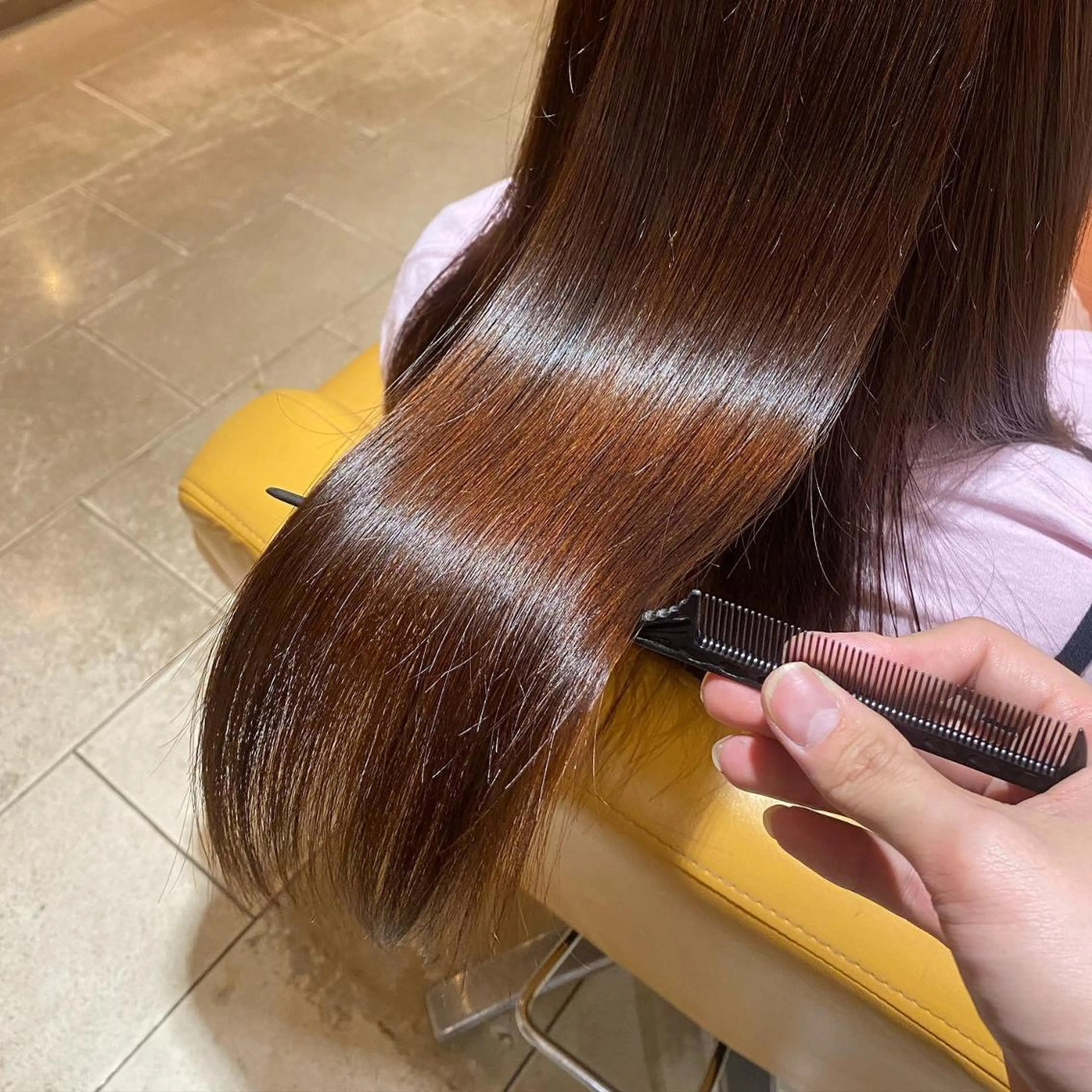 カラー 髪質改善 縮毛矯正 酸性ストレート 長谷川 智也/ディレクターのヘアスタイル