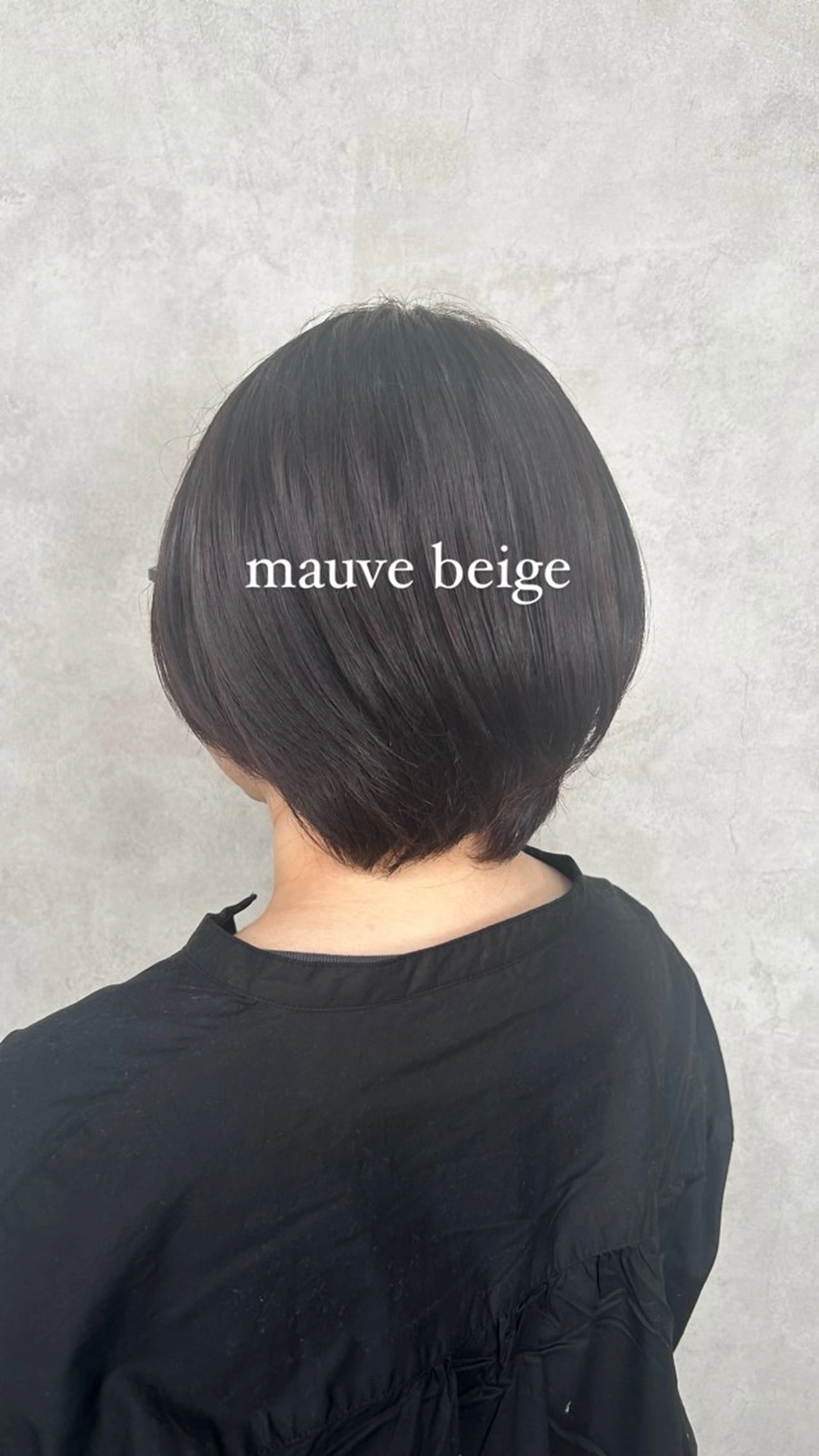 ショート カラー ベージュカラー 💎色落ち綺麗に白肌 ラベンダー💎りんのヘアスタイル