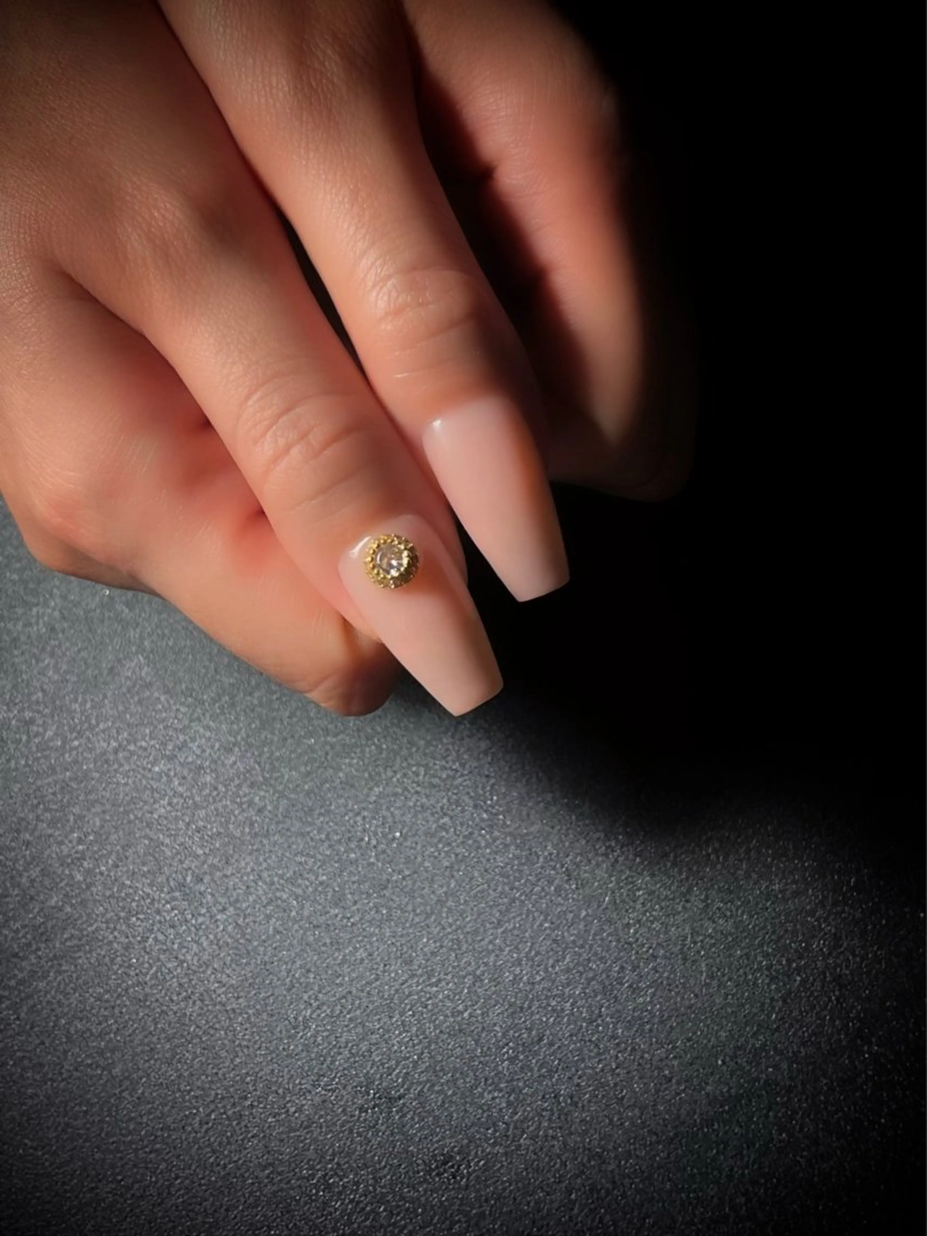 ネイル 長さ出し スカルプネイル nine.🦋 YUKOのネイルデザイン