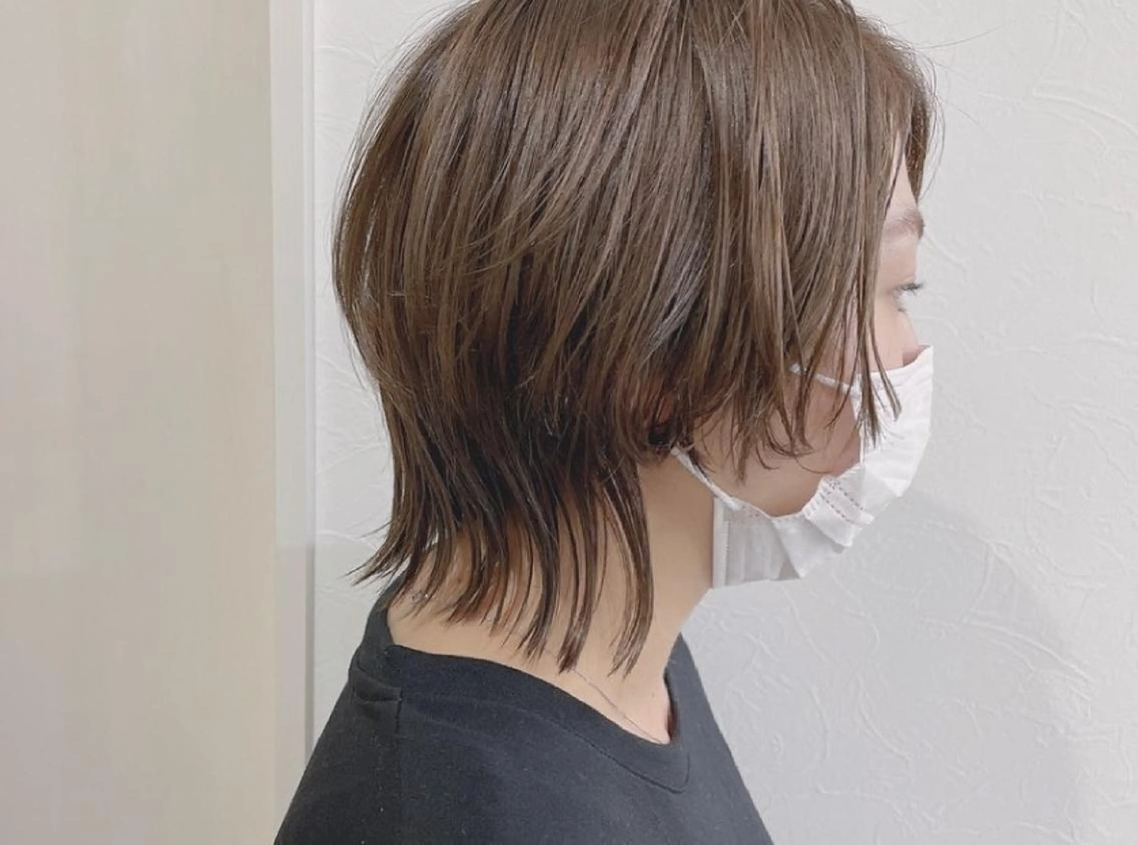 ショート ウルフカット milk所属・キノシタ マユのヘアスタイル
