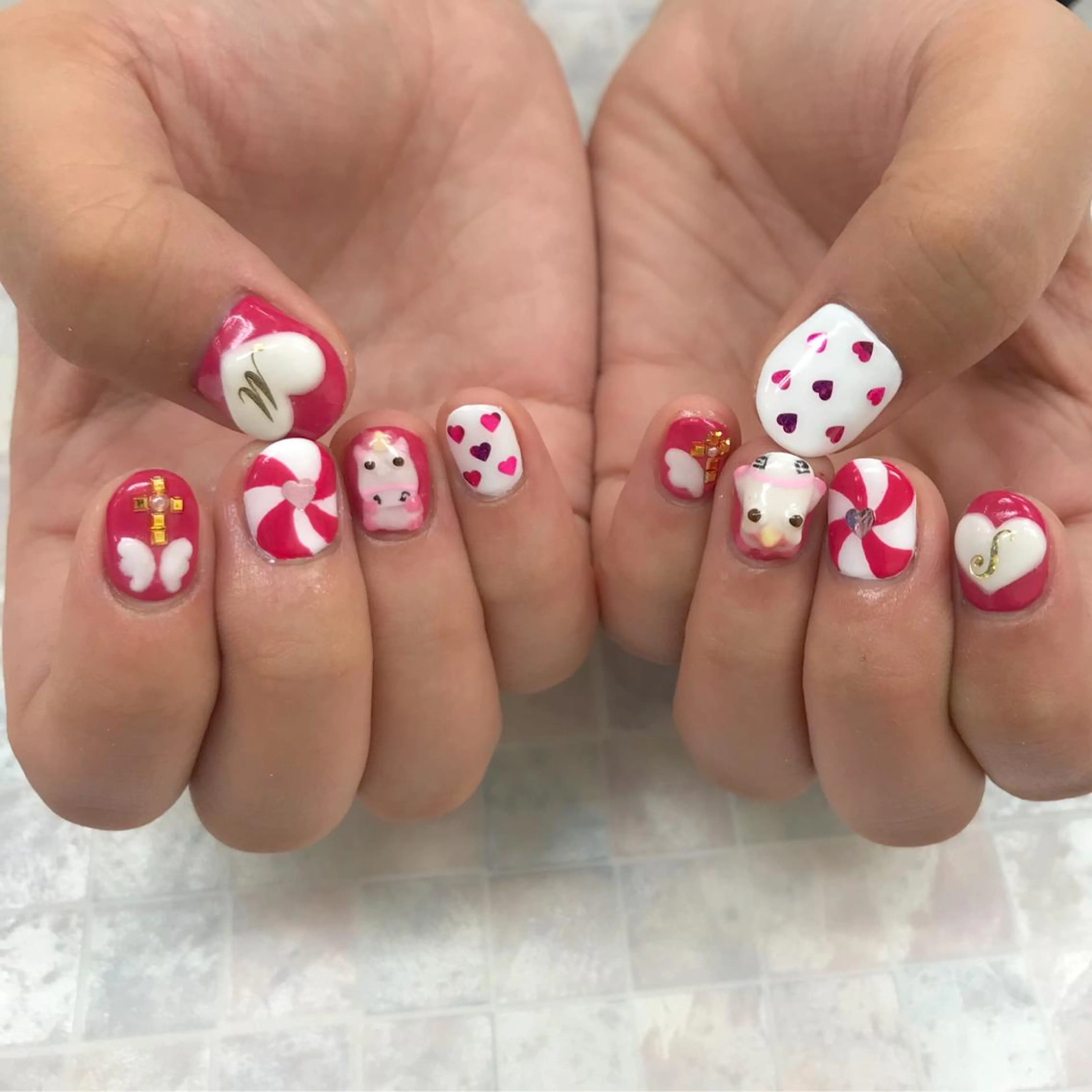 ネイル ハンドネイル 五十嵐 美智のネイルデザイン