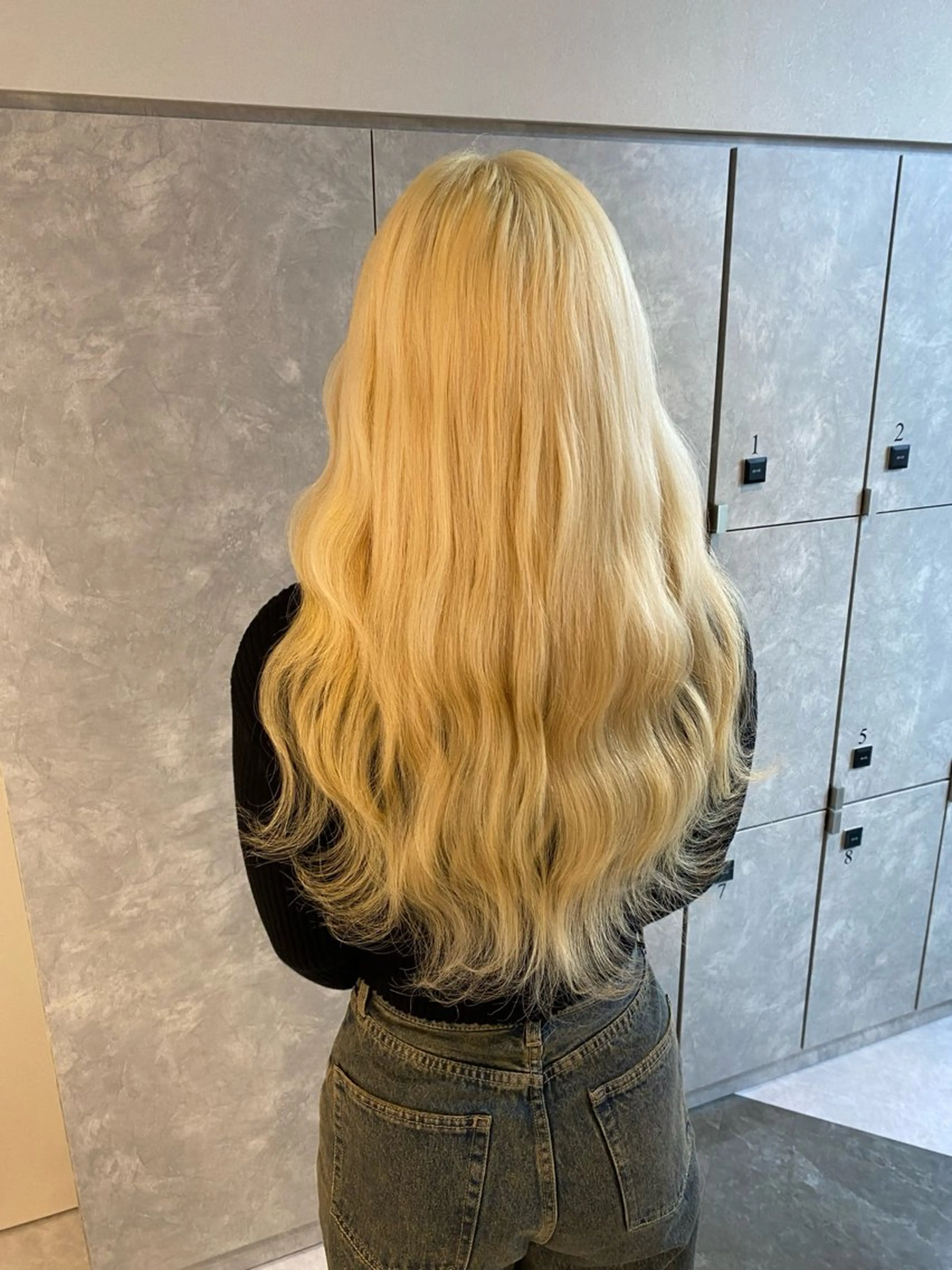 ロング カラー ガルボヘアー心斎橋店所属・心斎橋/髪型整形美容 師/カット/カラーのヘアスタイル