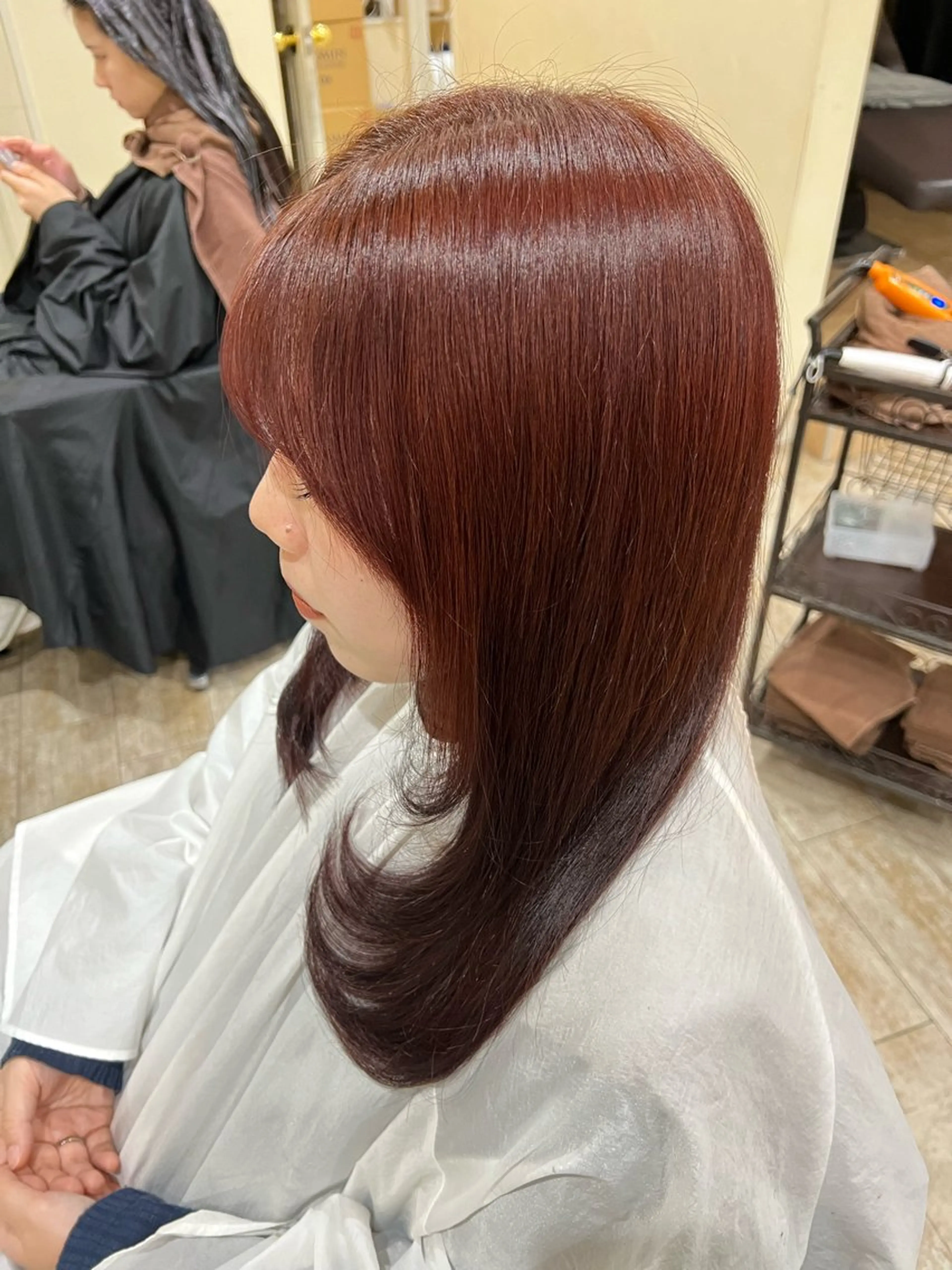 セミロング トリートメント ヘアカラー トリートメント 髪質改善/縮毛矯正 /メンズ/佐澤りょうのヘアスタイル