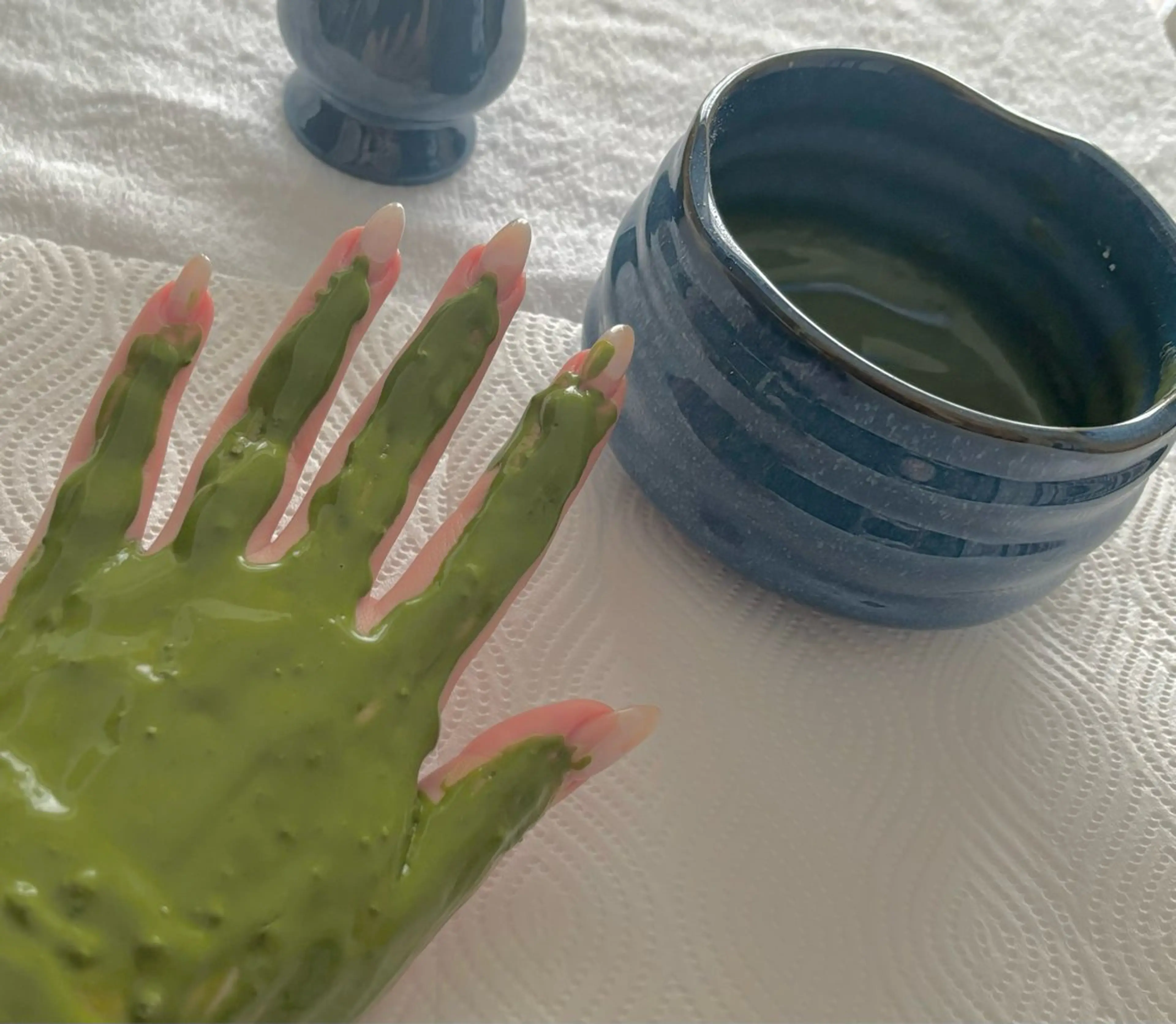 【✨新メニュー✨美白・毛穴ケア🍵抹茶パック🍵】※角質ケア付きの写真