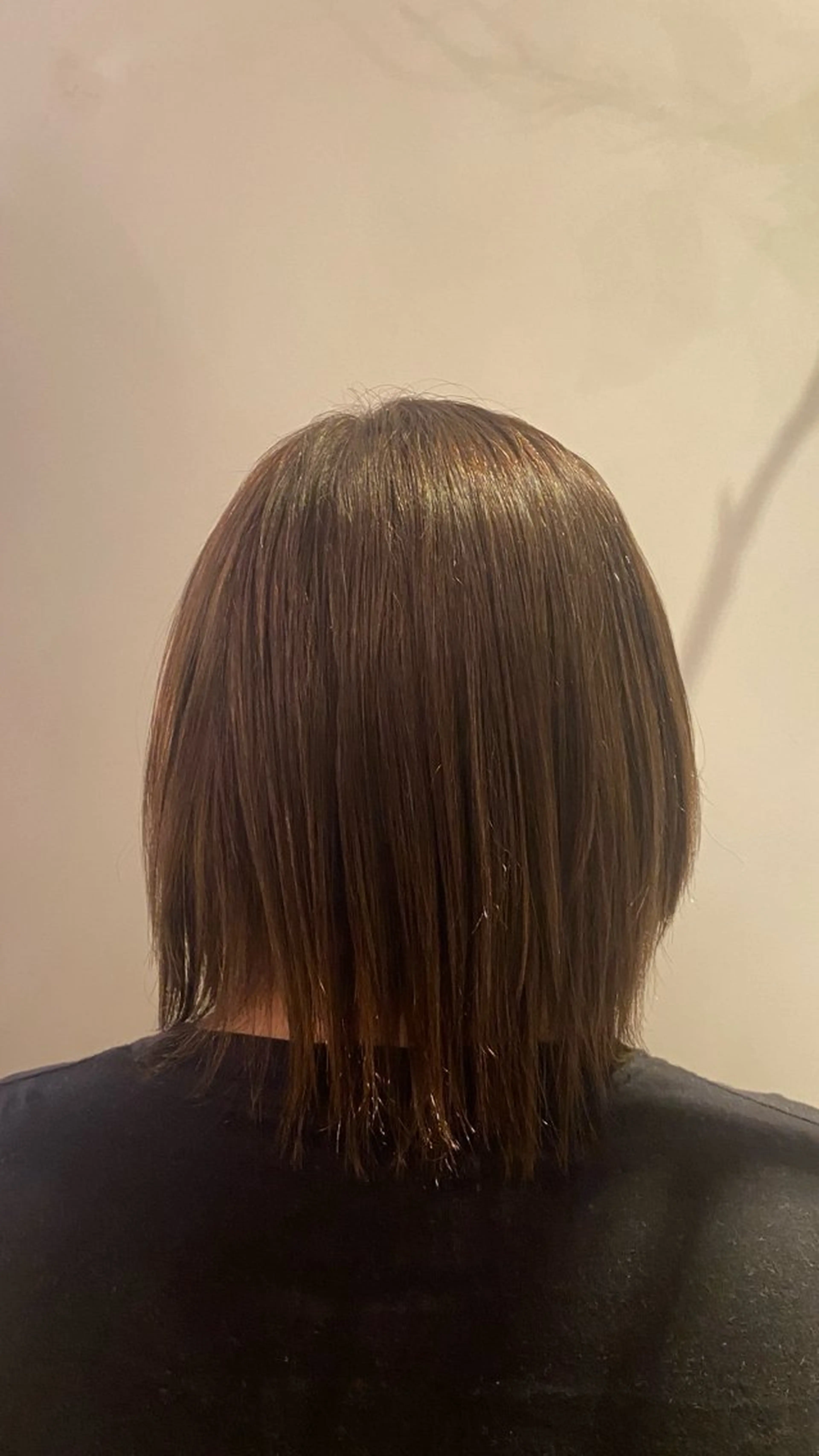 ミディアム カラー ブラウンカラー トリートメント ヘアカラー 安藤 舞衣のヘアスタイル