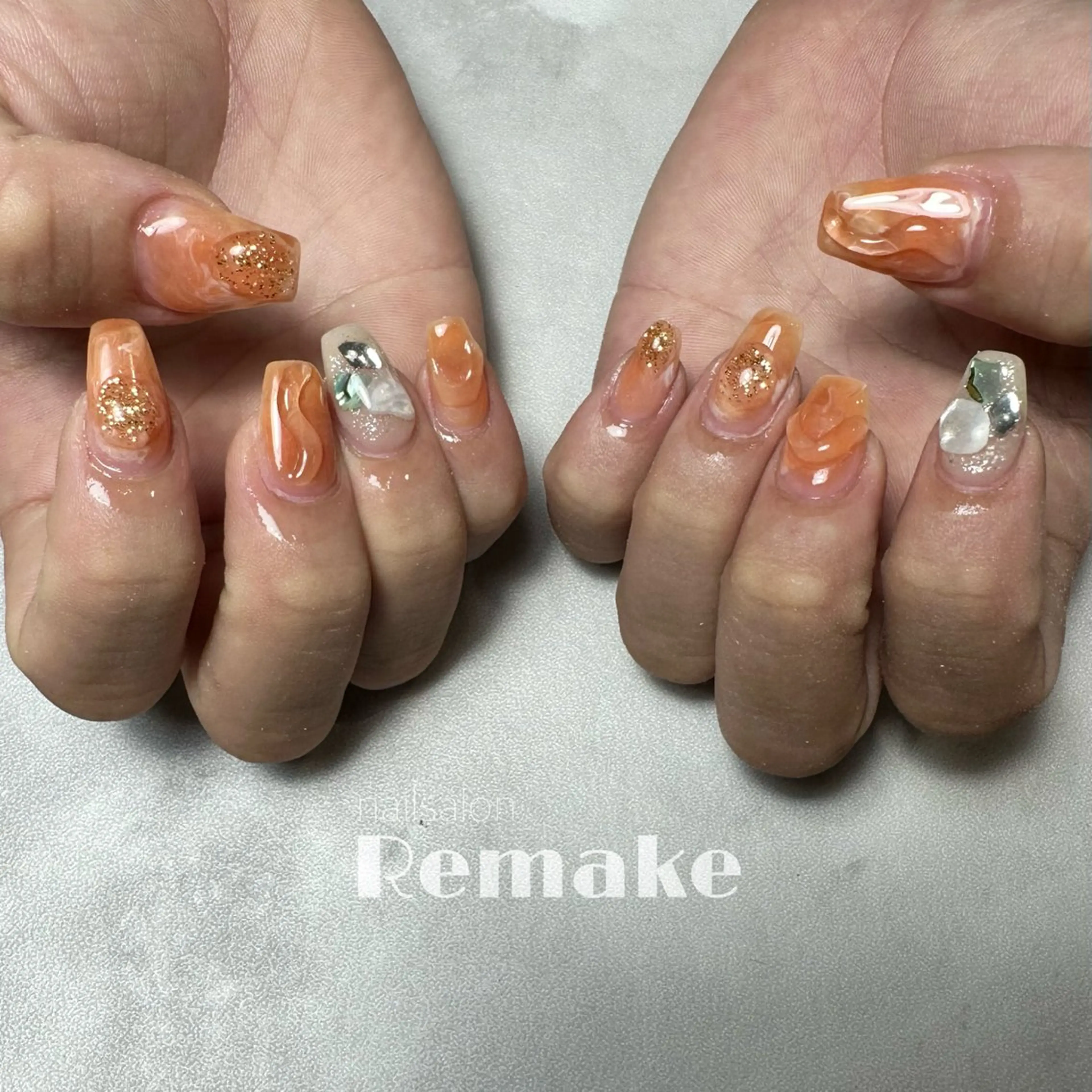 ネイル salonRemake所属・Runa ☽のネイルデザイン