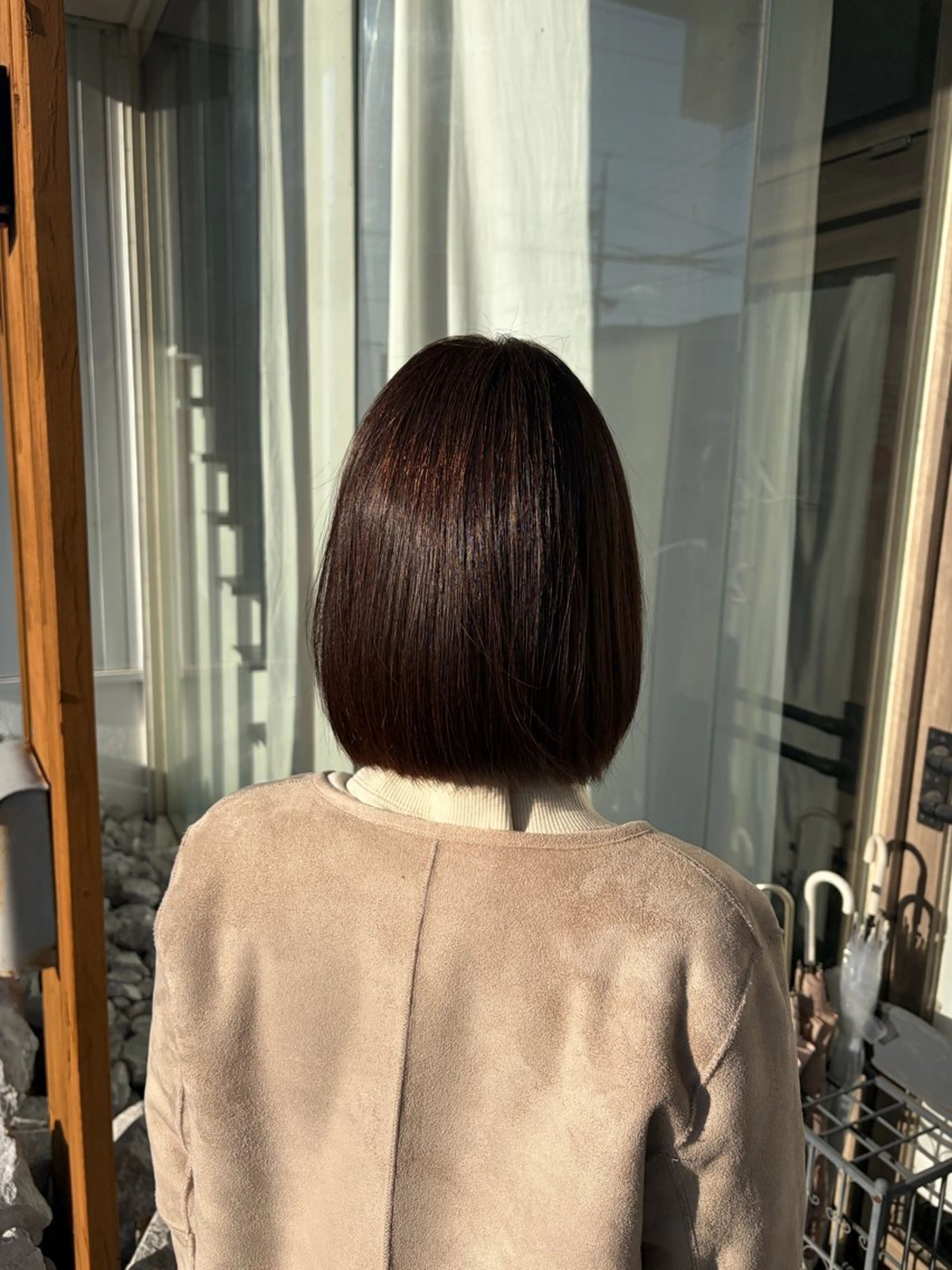 ショート ヘアカラー ルプラボウ/音々華 /髪質改善/暖色のヘアスタイル