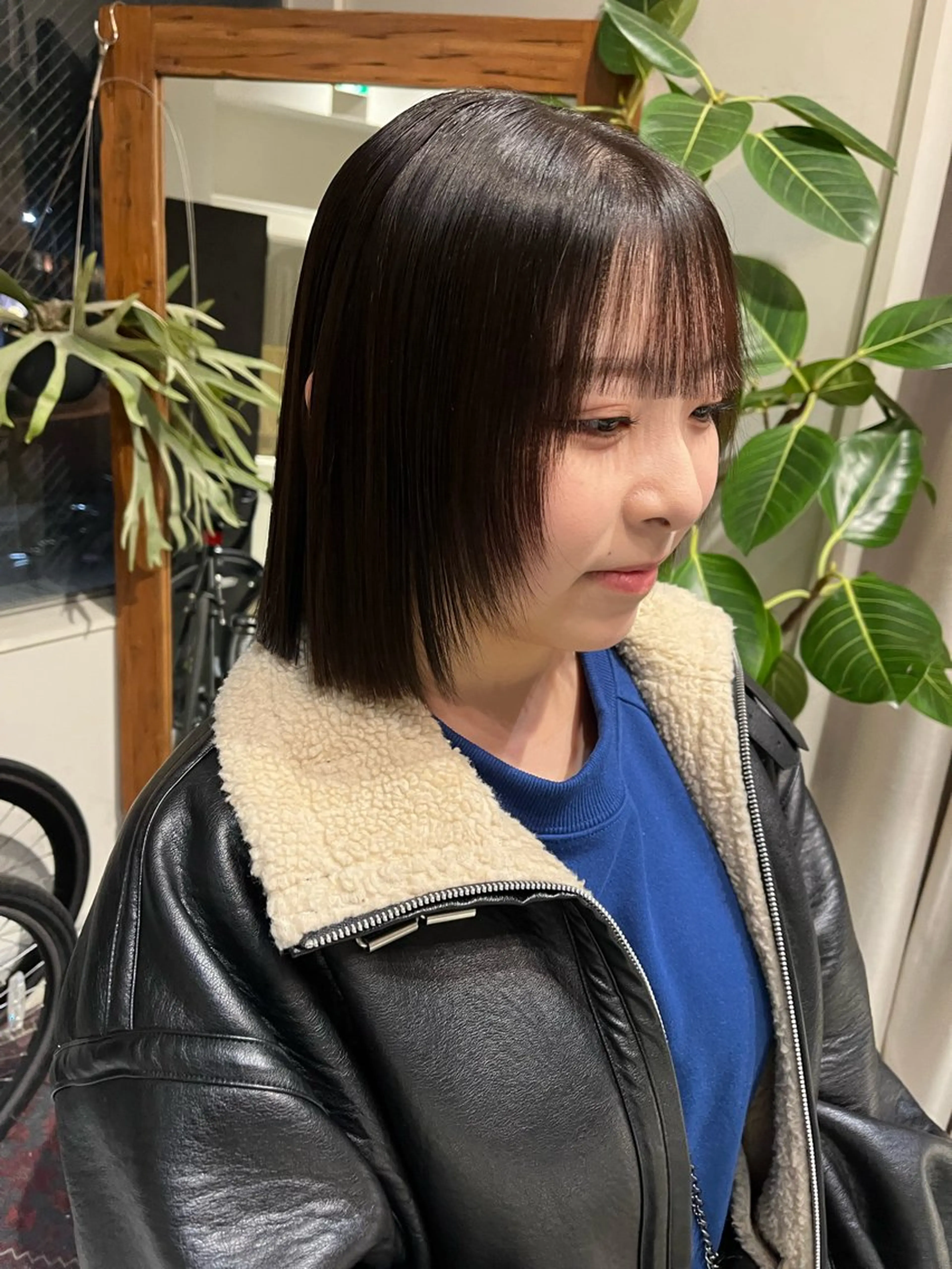 ショート 縮毛矯正 SIKI yuuna レイヤーカット🪽のヘアスタイル