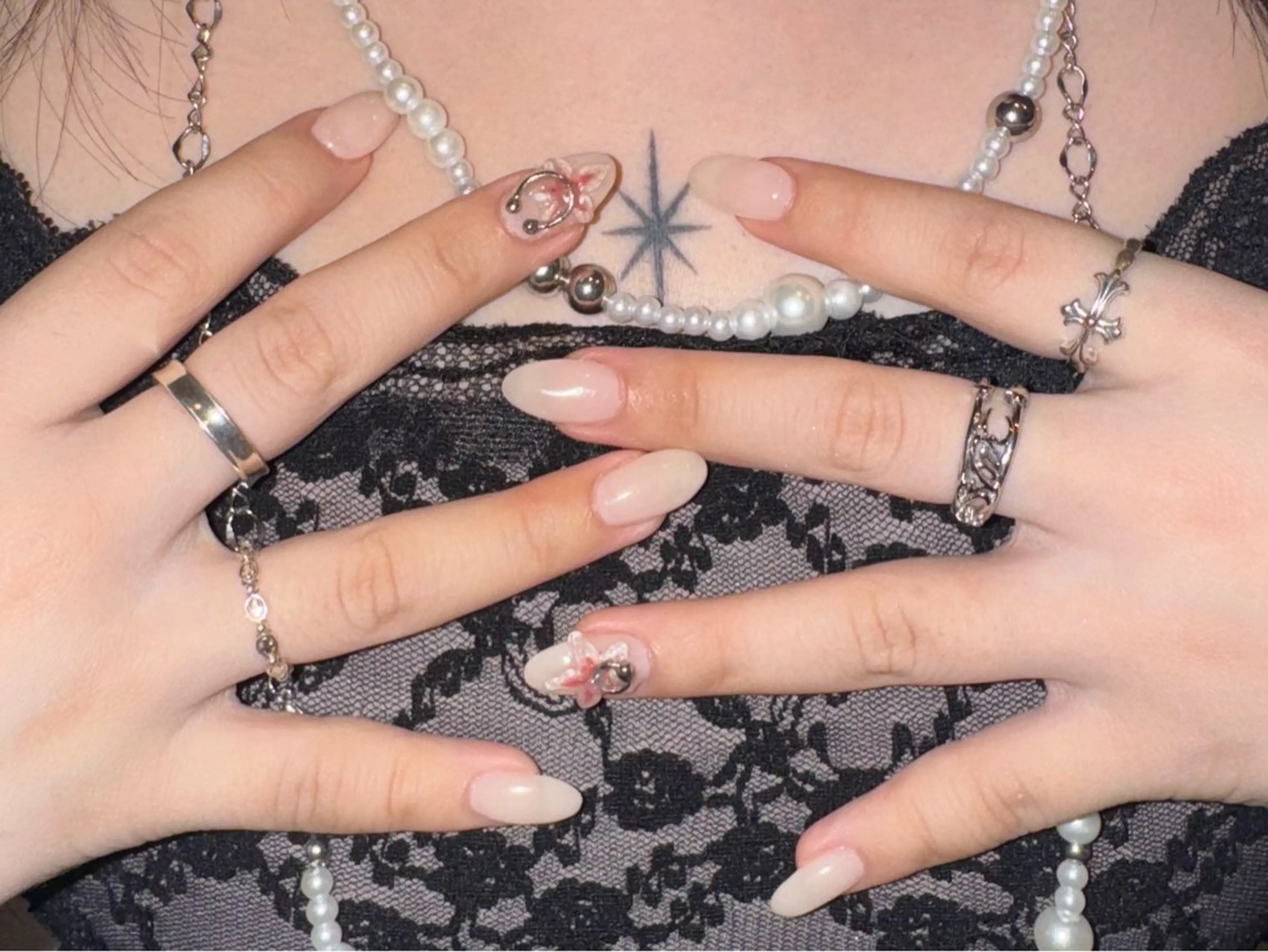 【持ち込みOK/オフ無しケア込み】アートデザイン~10本まで / ¥8800の写真