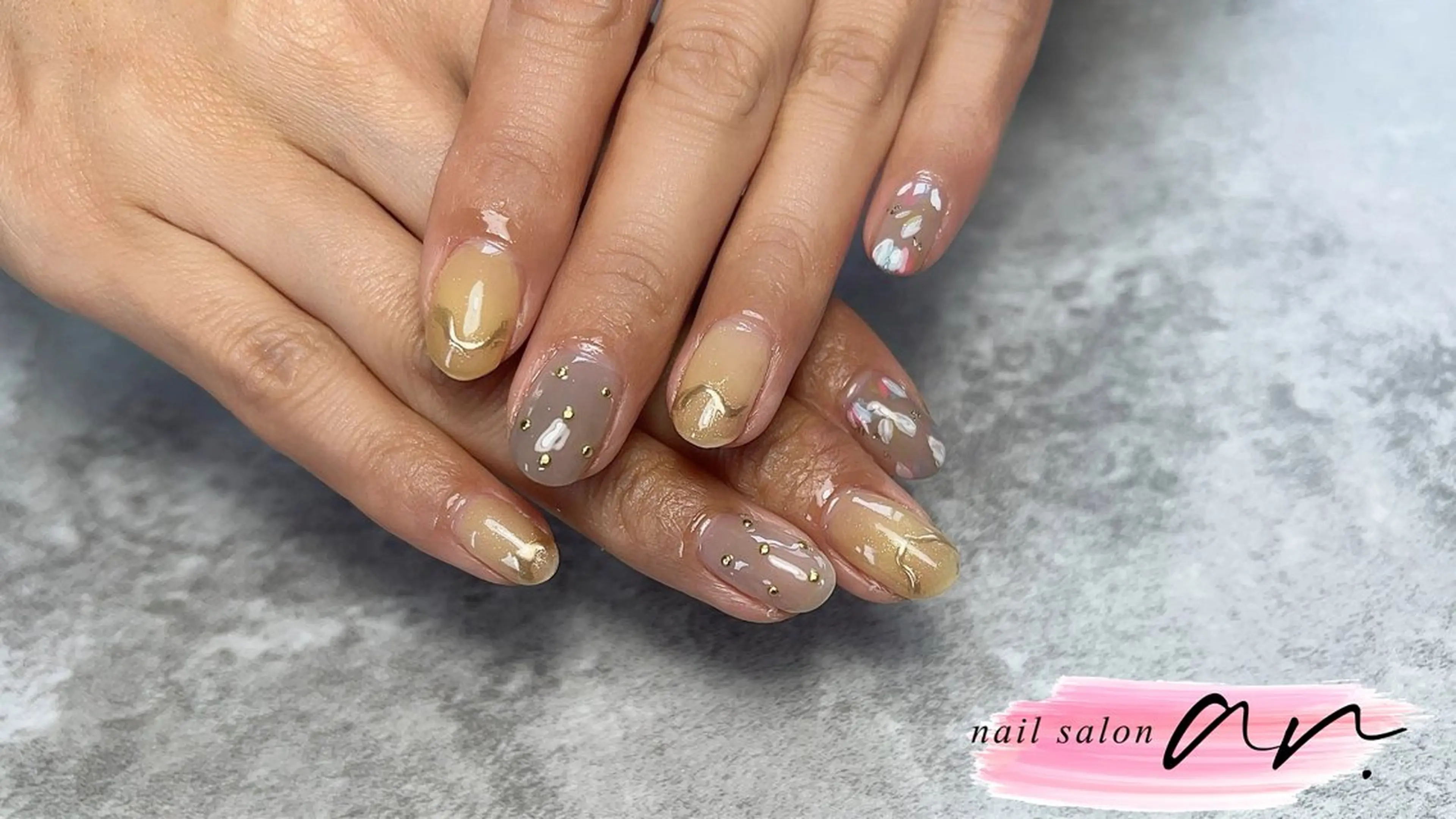 ネイル 持ち込み nailsalon ar.のネイルデザイン