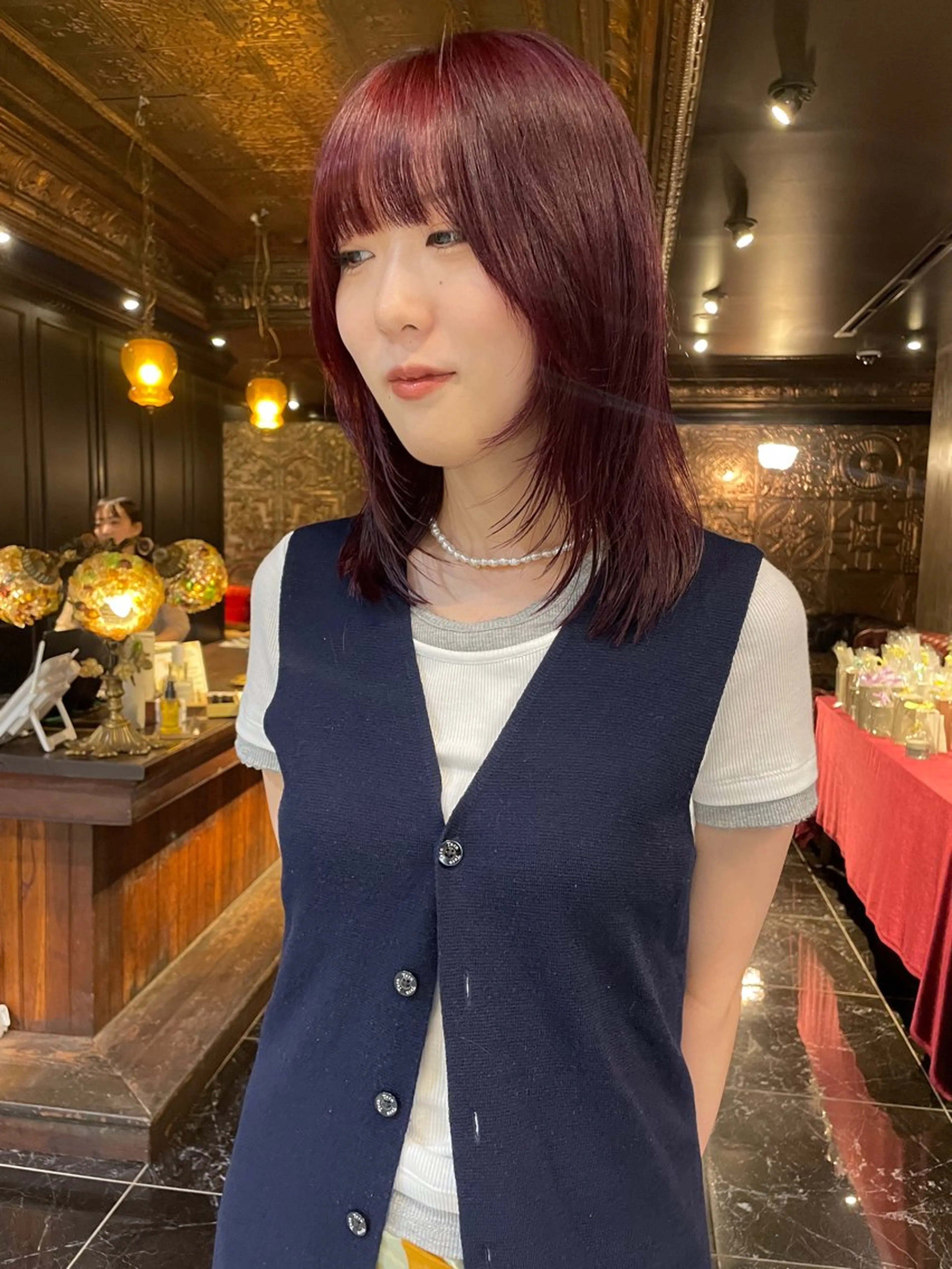 ミディアム カラー カット ヘアカラー トリートメント 似合わせカラー / レイヤーMADOKAのヘアスタイル