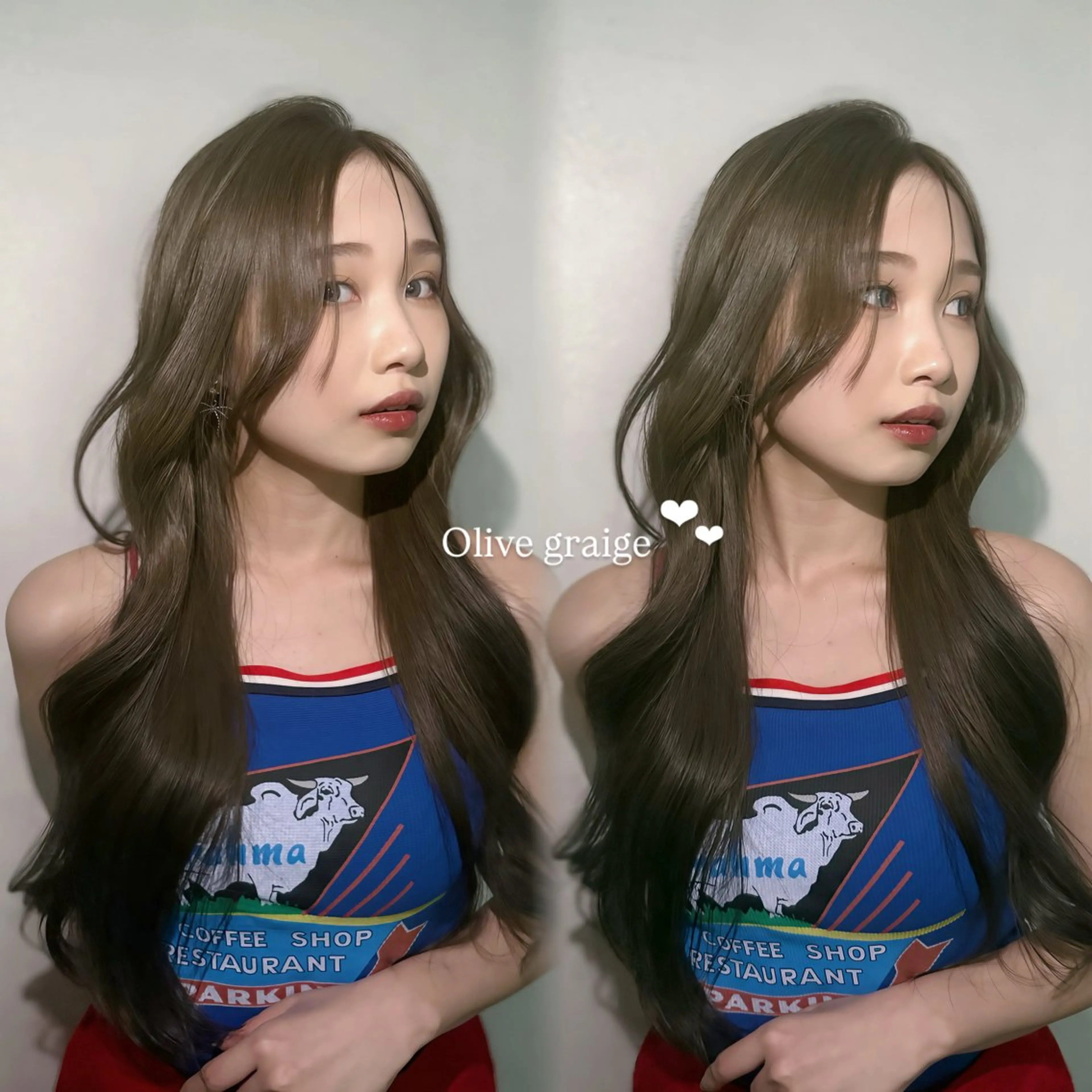 ロング 🌷ハナ🌷/ 韓国ヘア/モテ髪🎀のヘアスタイル