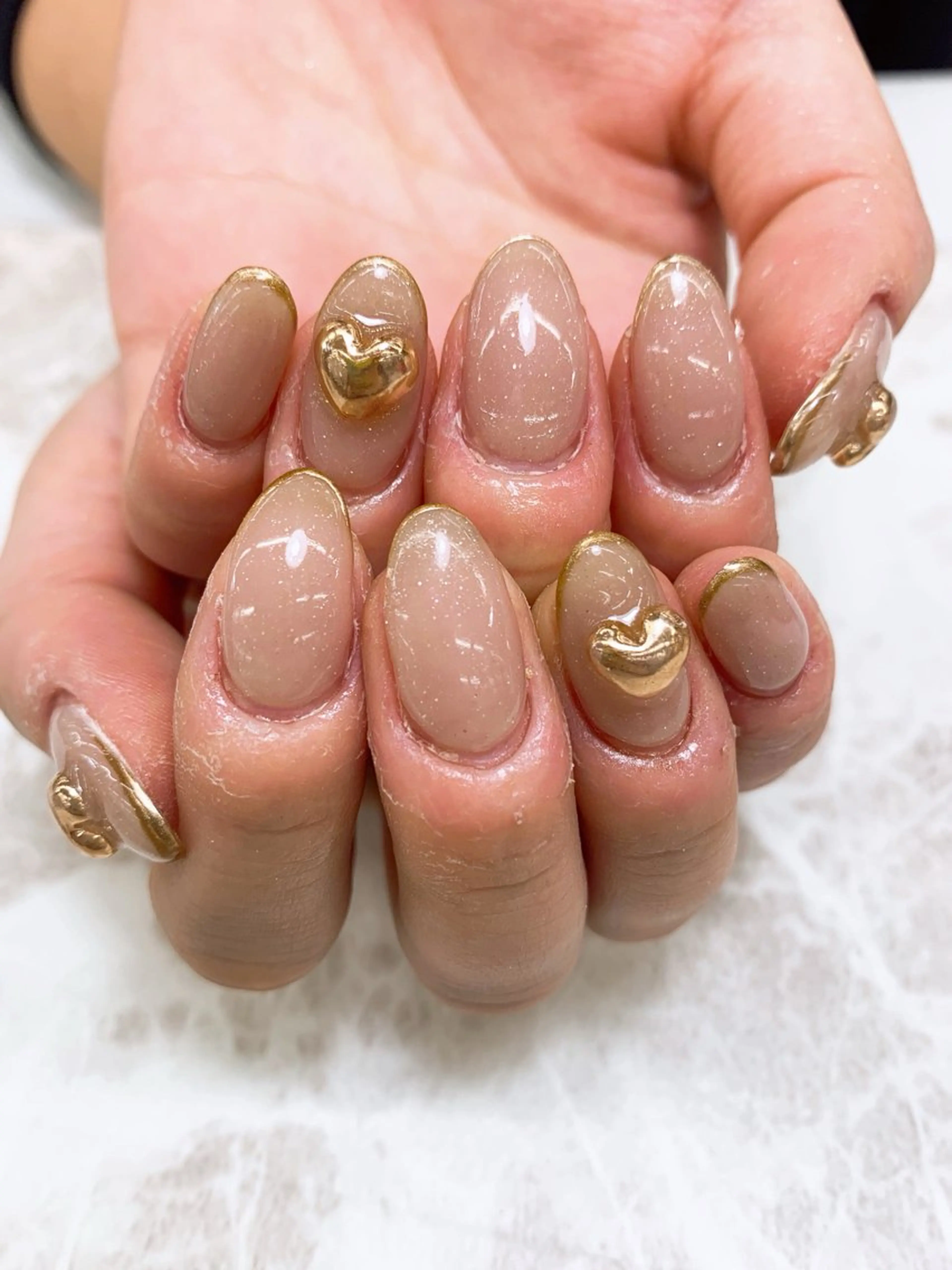 ネイル ⭐︎休業中の練習⭐︎ JNA認定講師髙橋のネイルデザイン