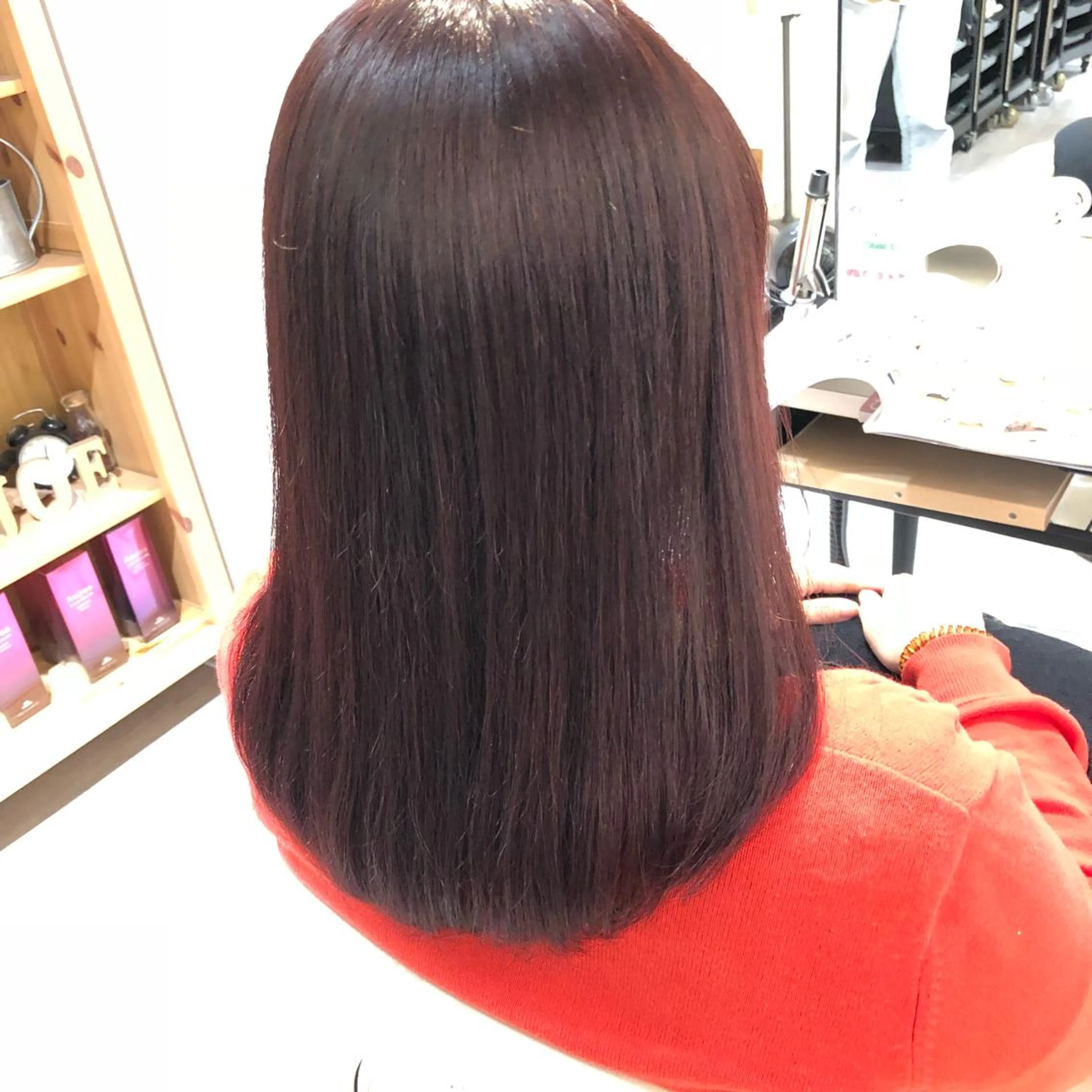 ミディアム カラー HAIR STUDIO  buzz所属・金子 富士のヘアスタイル