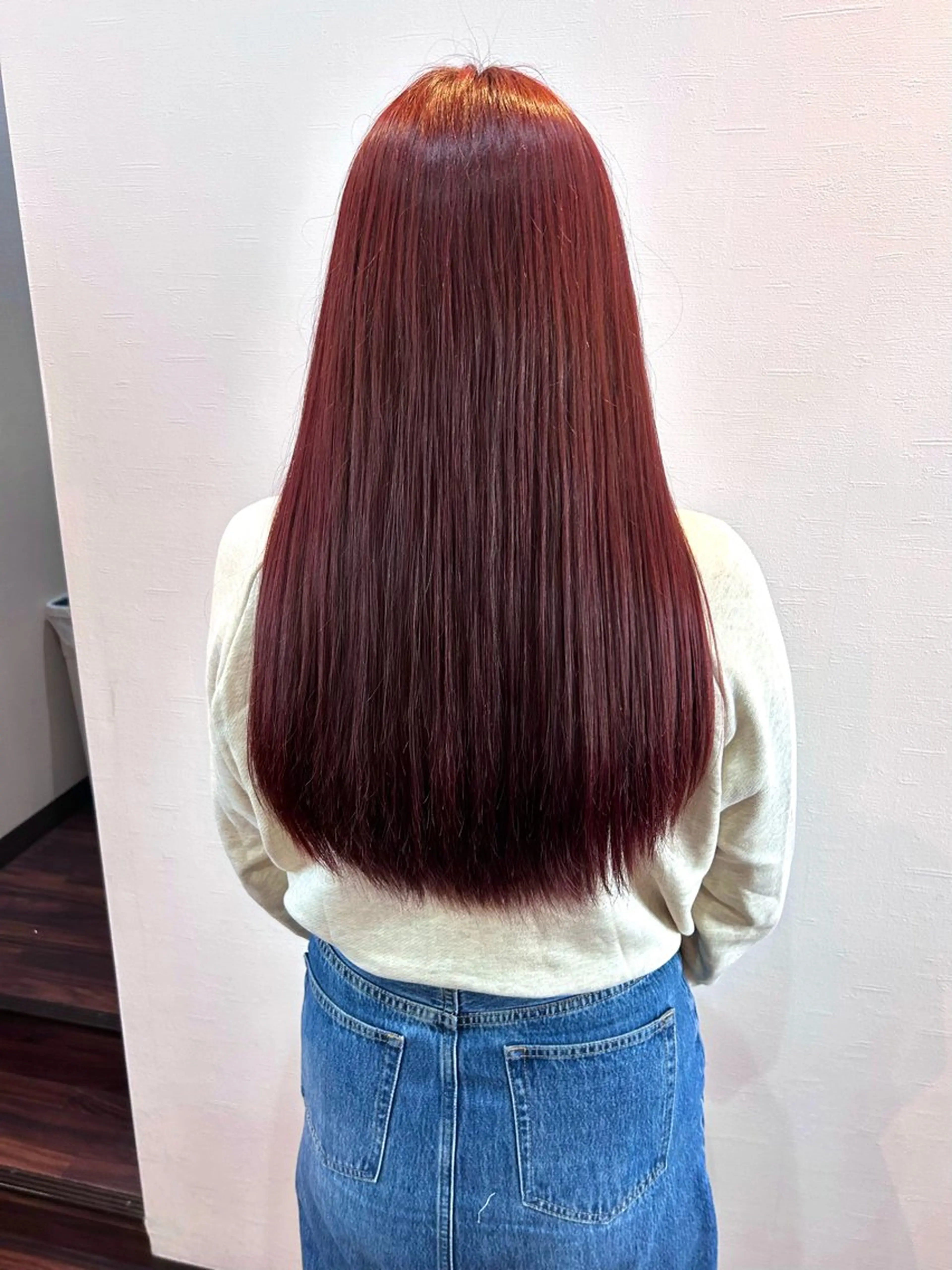 ロング カラー ヘアカラー トリートメント 𝘒𝘺𝘰𝘬𝘢 🌿‬のヘアスタイル