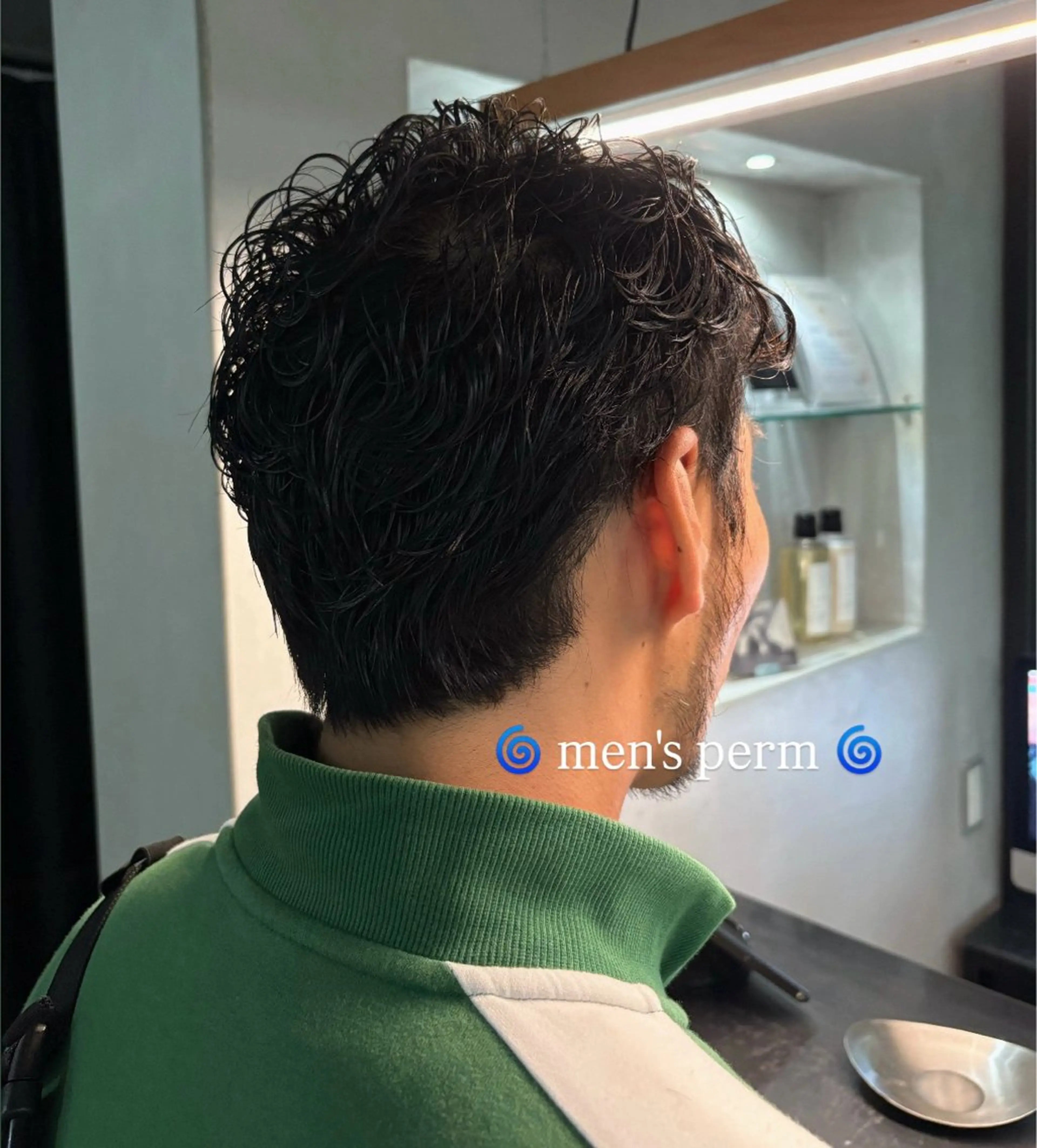 パーマ メンズ ビジネス メンズパーマ カット パーマ Ryo リョウのヘアスタイル