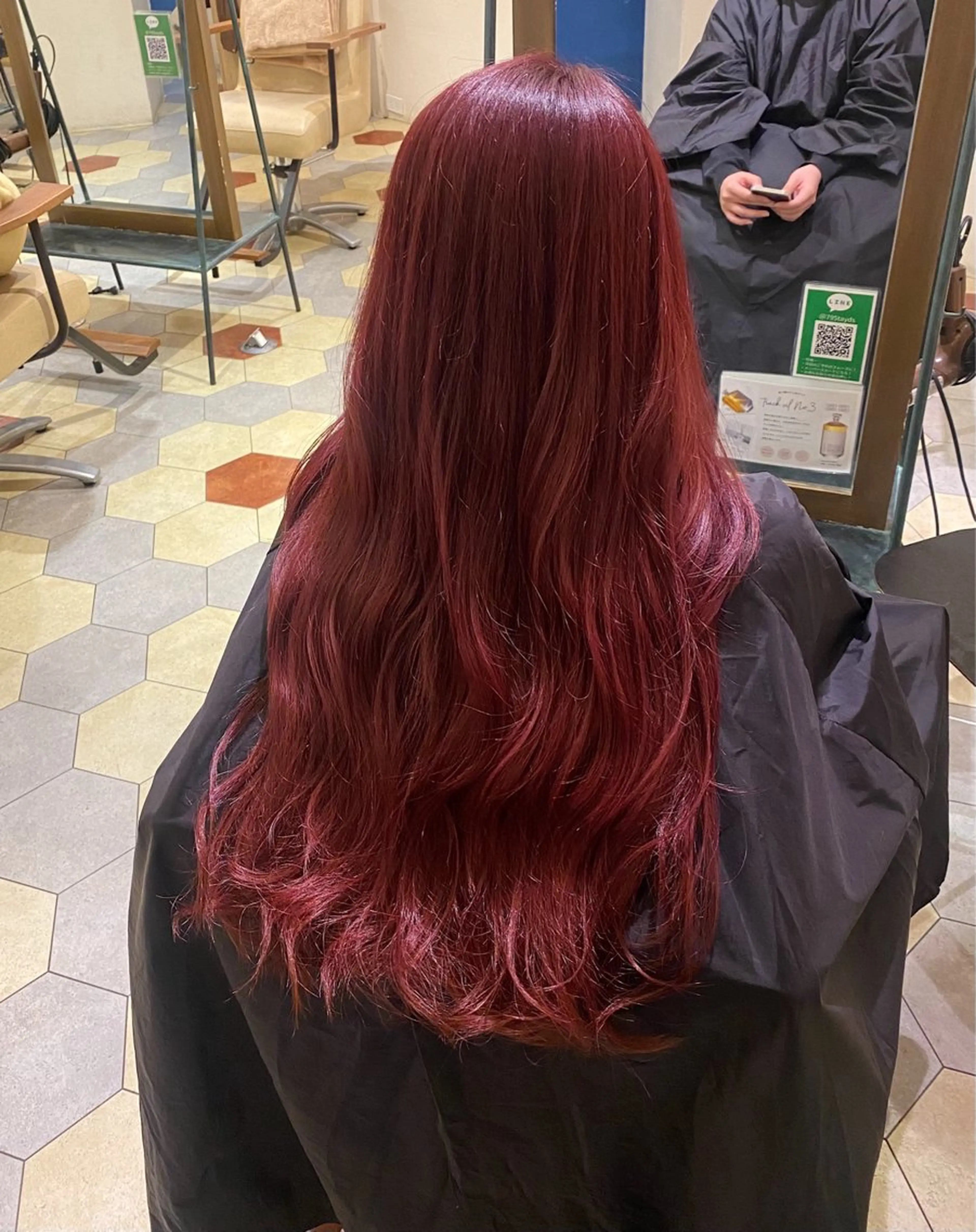 ロング 艶髪/艶カラー/縮毛 / タキダのヘアスタイル