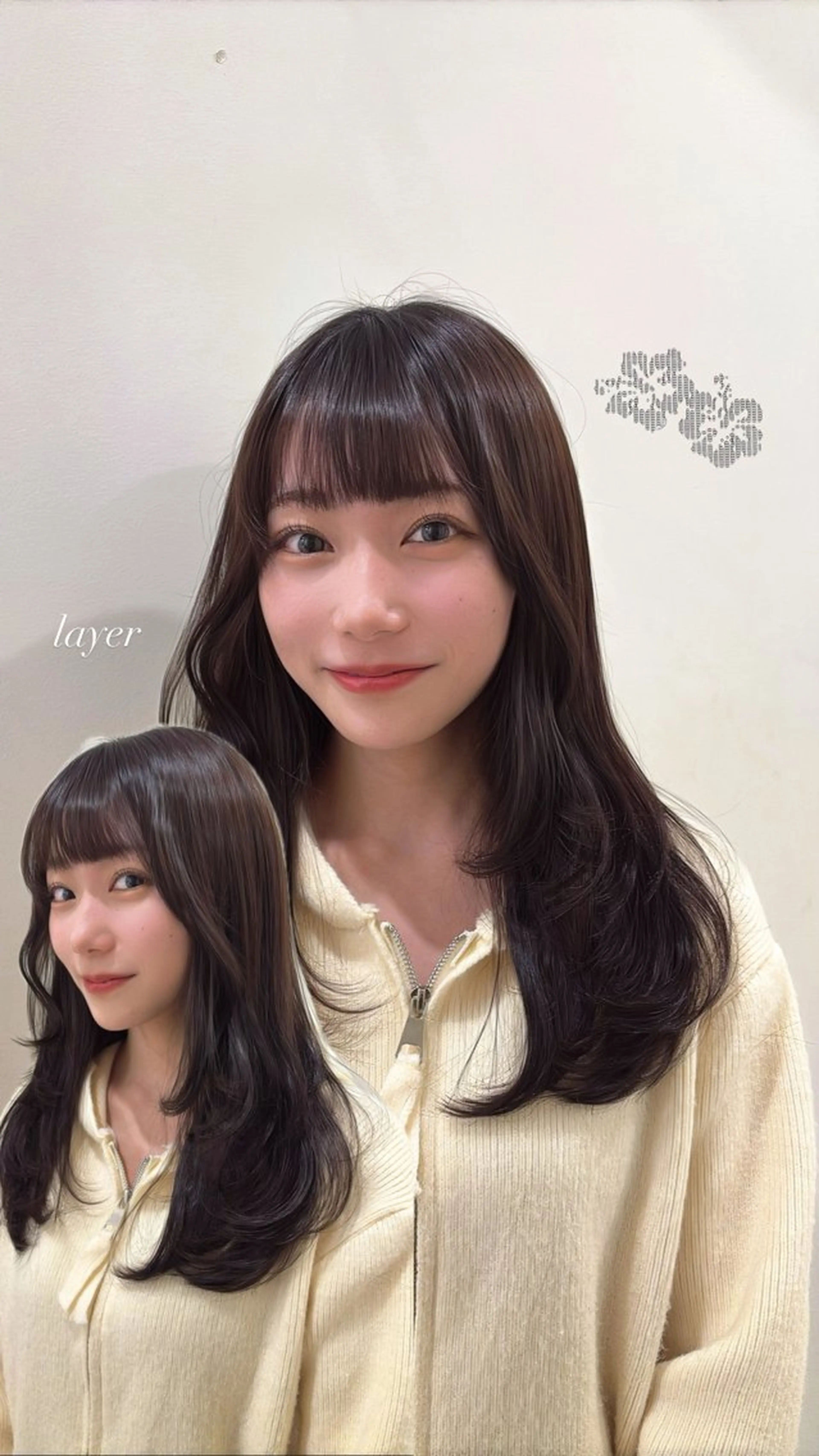 ロング レイヤー/透 け感カラー/neneのヘアスタイル