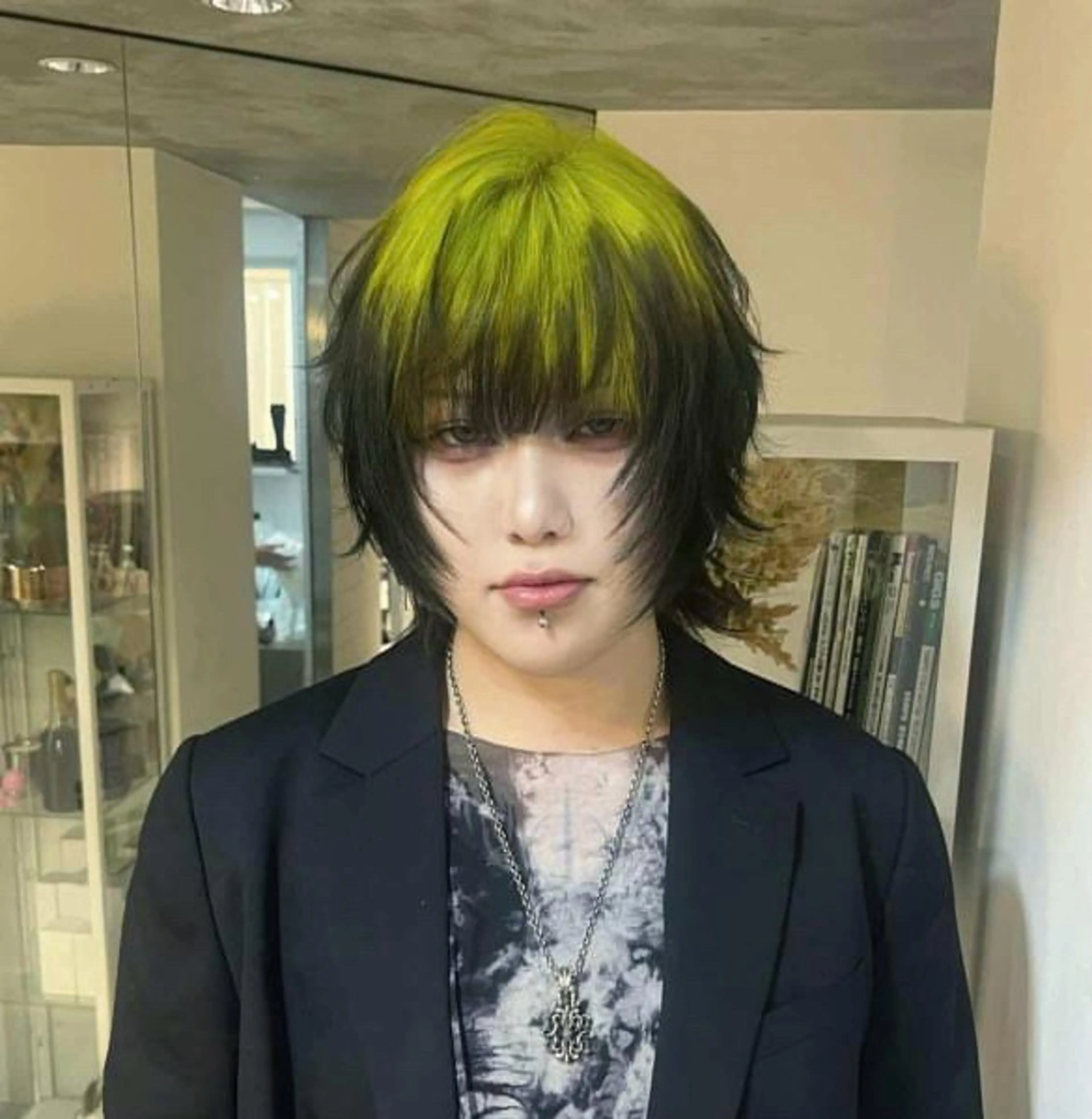 ショート カラー カット ヘアカラー トリートメント メンズ垢抜け名人 /カット無料/陽平のヘアスタイル