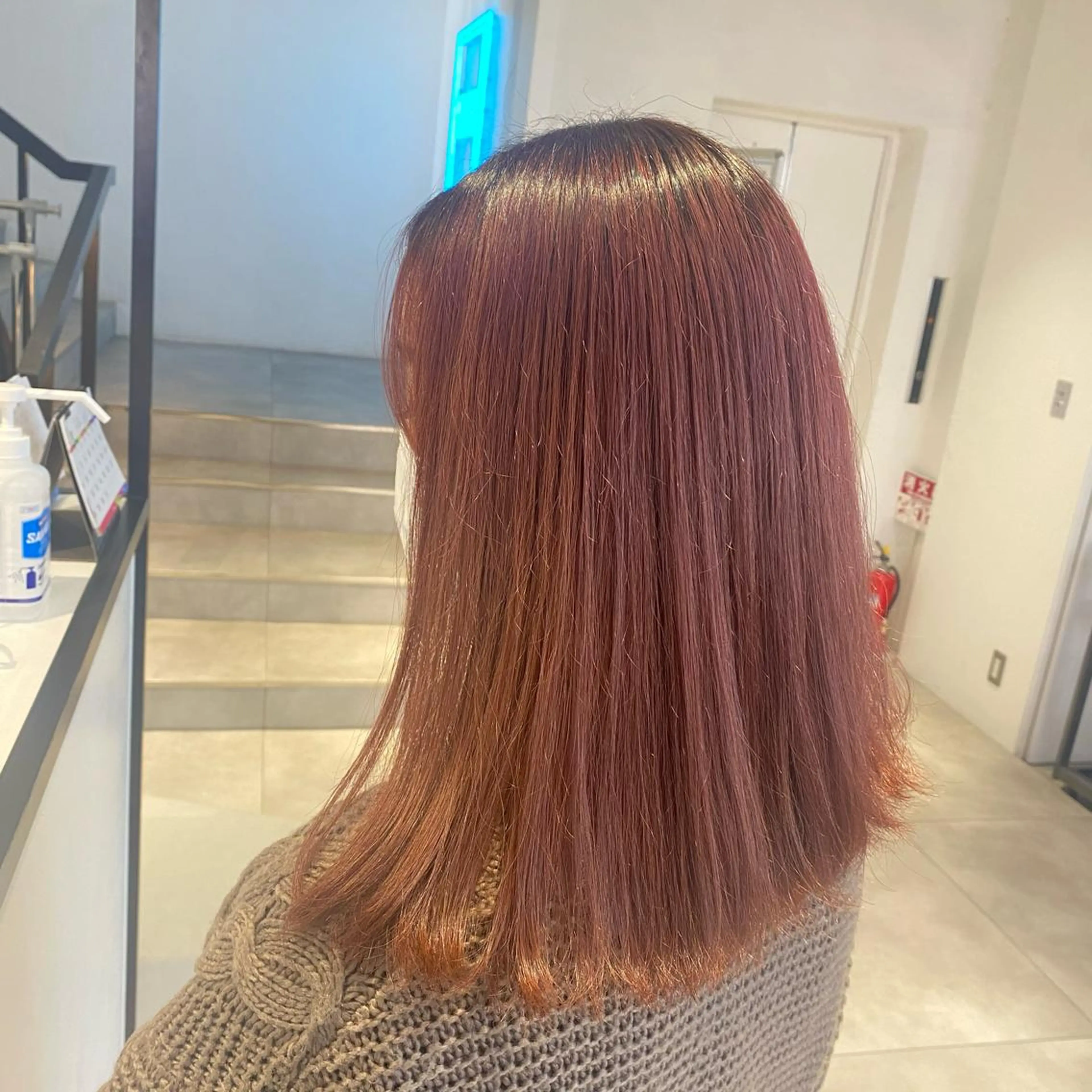 カラー 酸性ストレート・ メンズ  三原 楊子のヘアスタイル