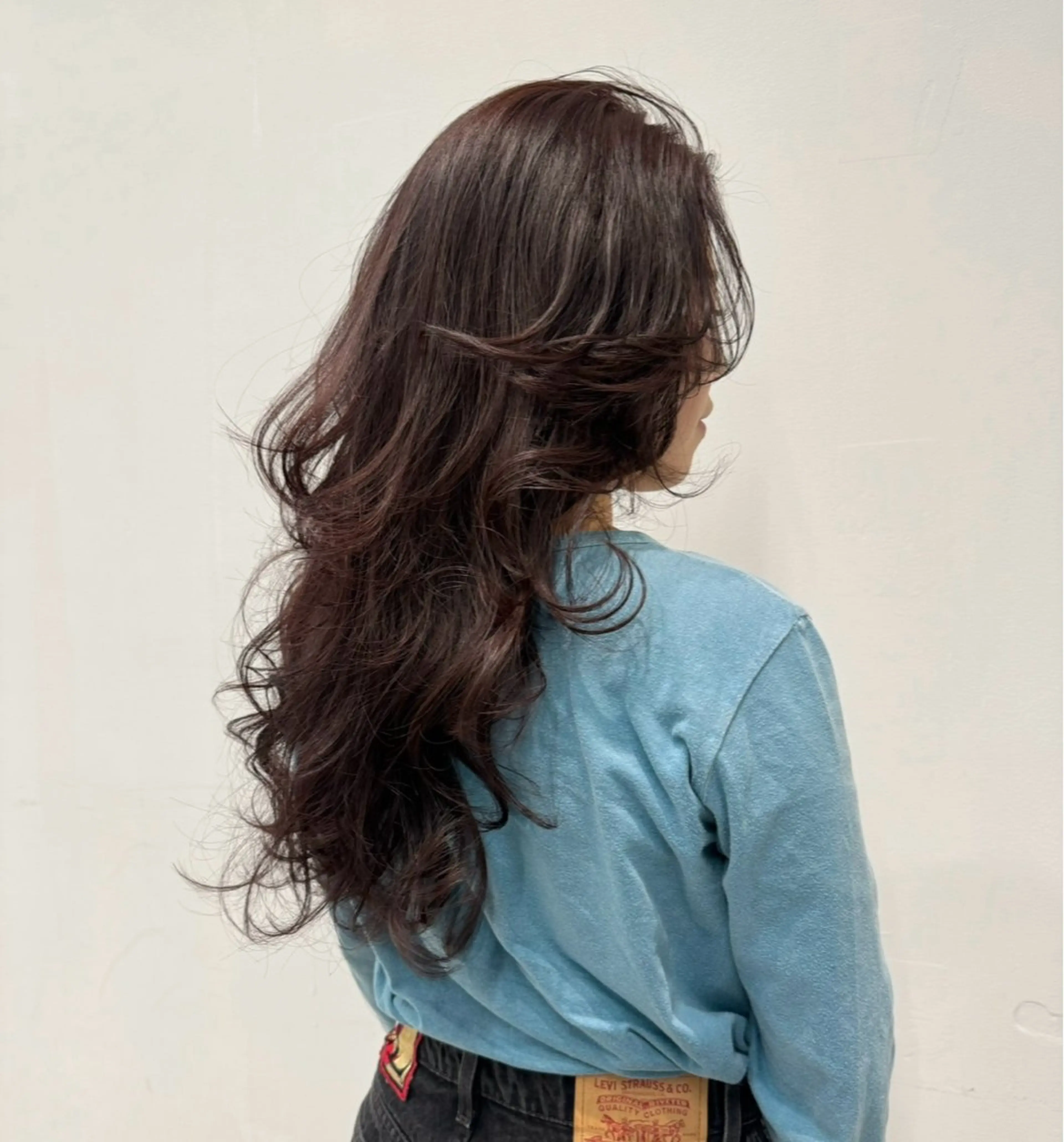 セミロング カラー カット ヘアカラー GO TODAY シェアサロン Flos店所属・耳つぼジュエリー 👂🏻🌸ayaのエステ・リラクイメージ