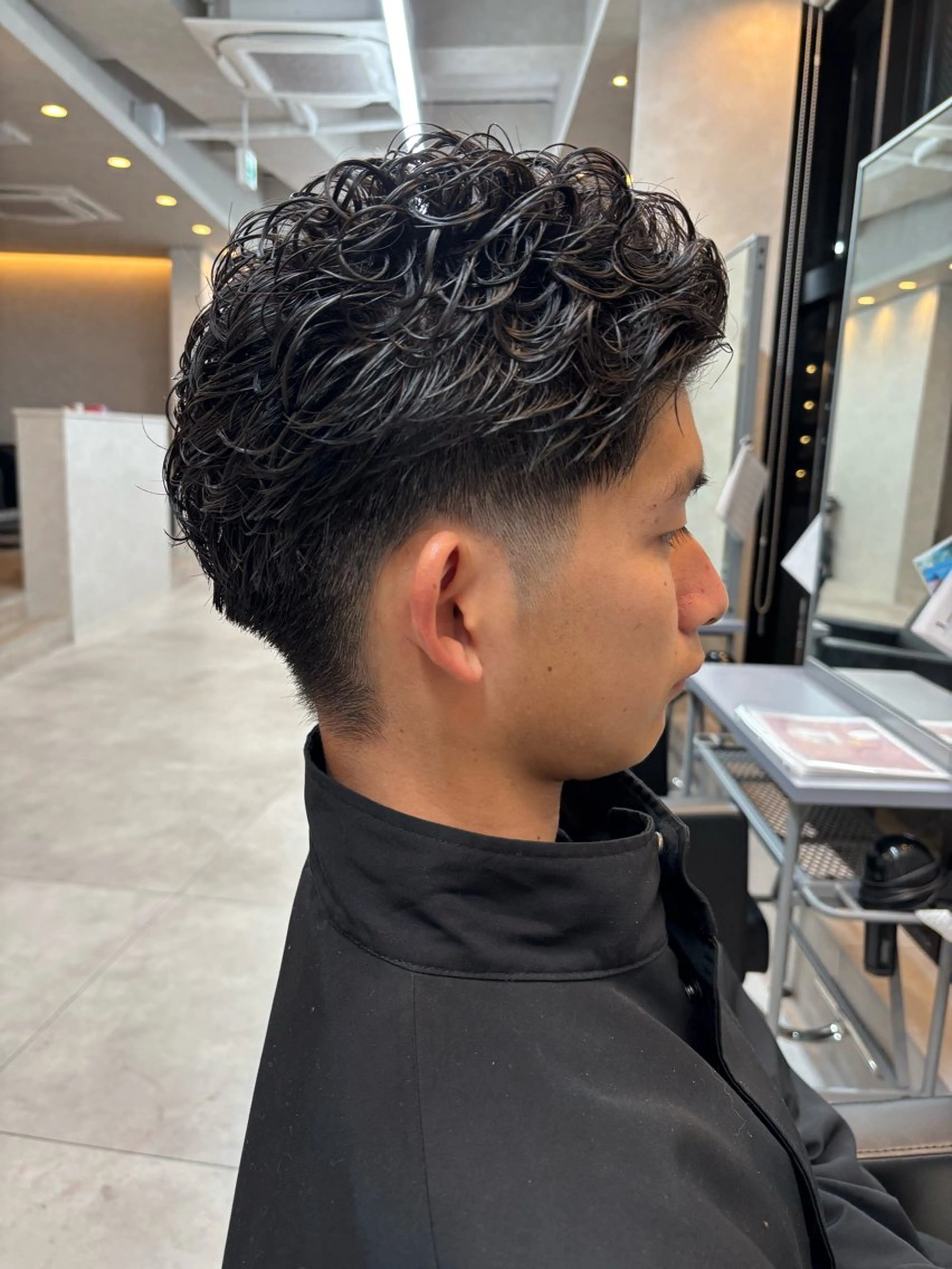 パーマ メンズ 澤田 大翔のヘアスタイル