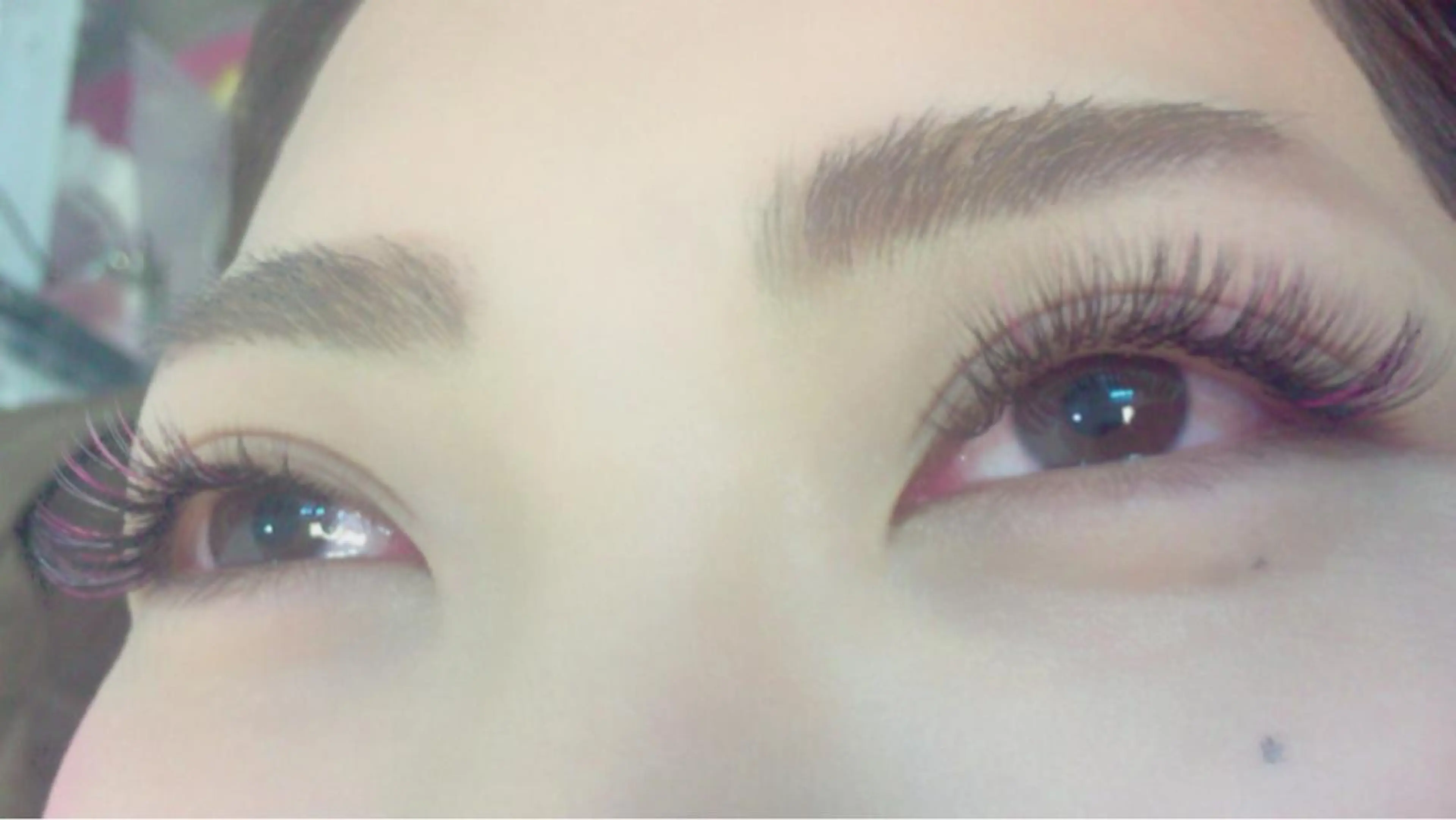 マツエク・マツパ カラーマツエク ボリュームラッシュ マツエク keiko yのマツエク・マツパデザイン