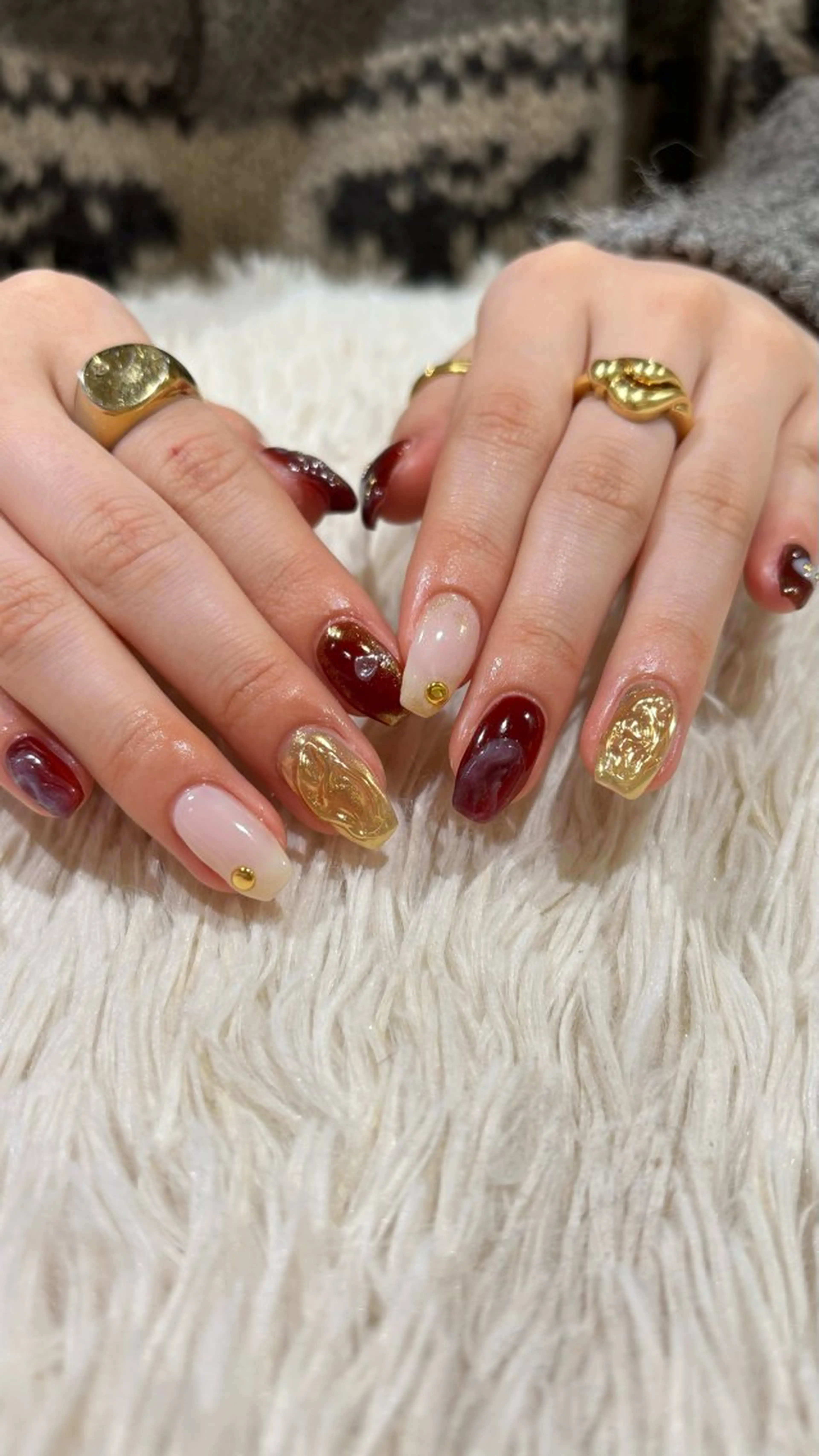 ネイル ハンドネイル 🤍 YUI 🤍のネイルデザイン