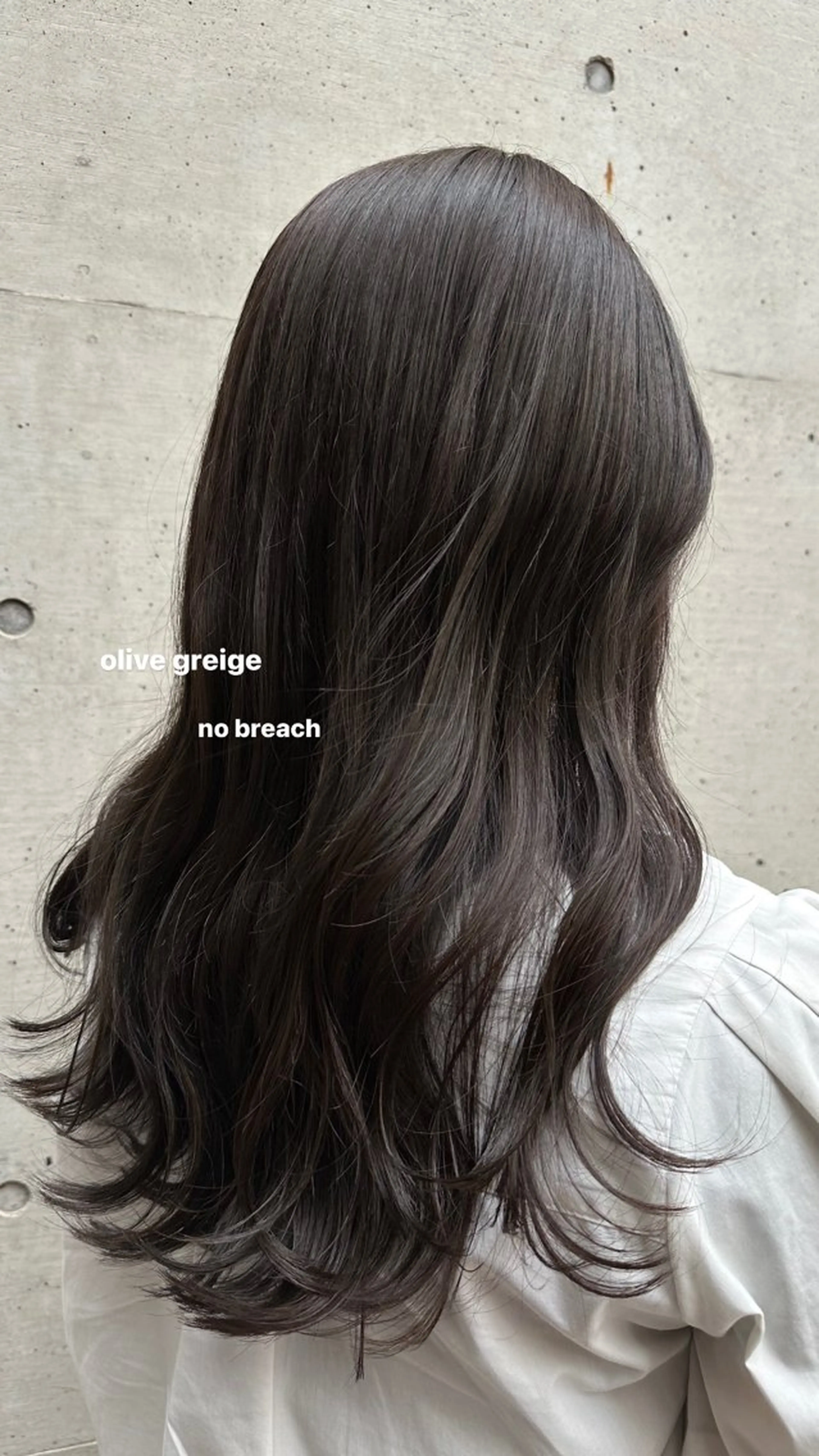 ロング カラー v-lab studio所属・韓国レイヤーカット/ 艶カラー/ noaのヘアスタイル