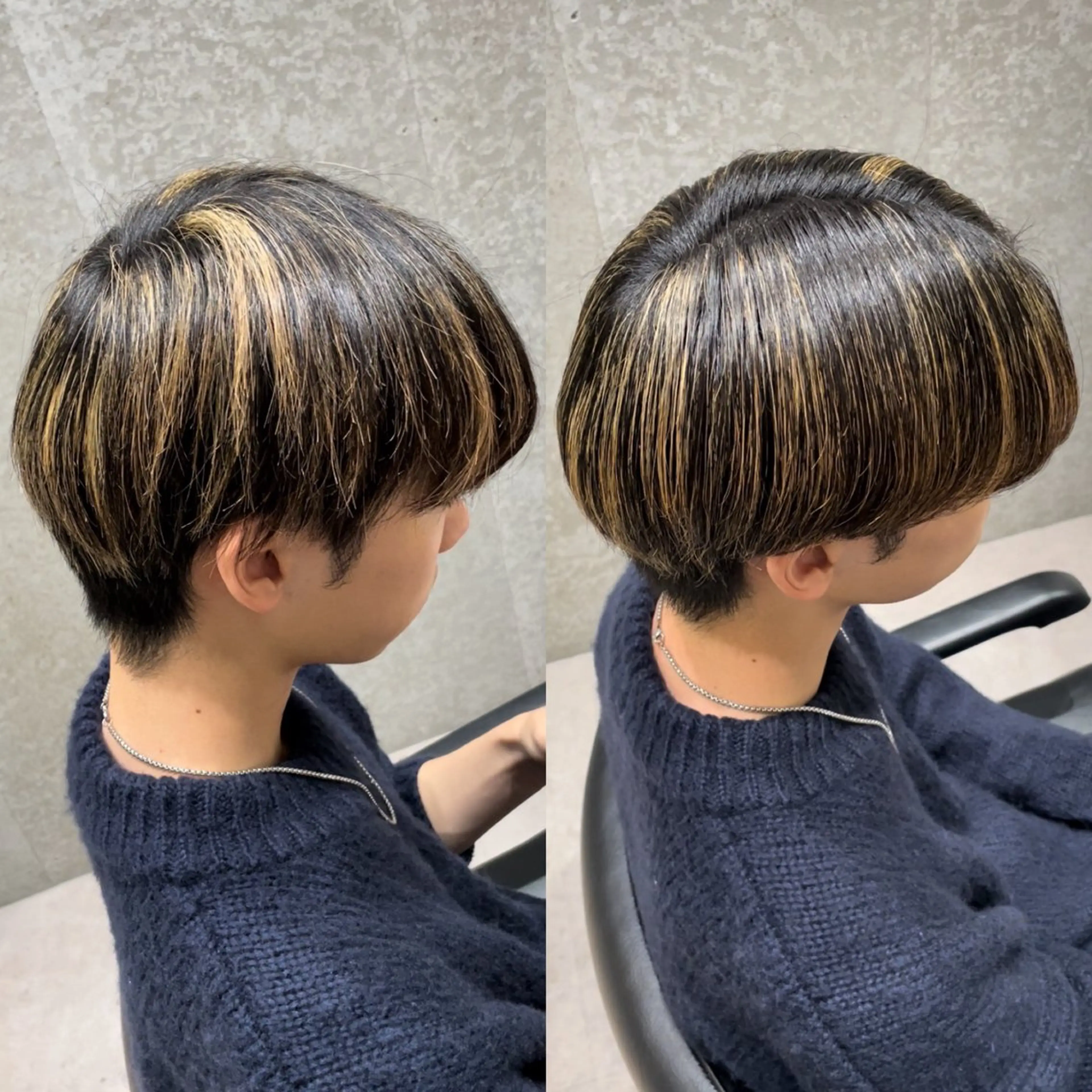 セミロング メンズ 髪質改善 トリートメント 髪質改善ヘアケア 艶髪特化/上田のヘアスタイル