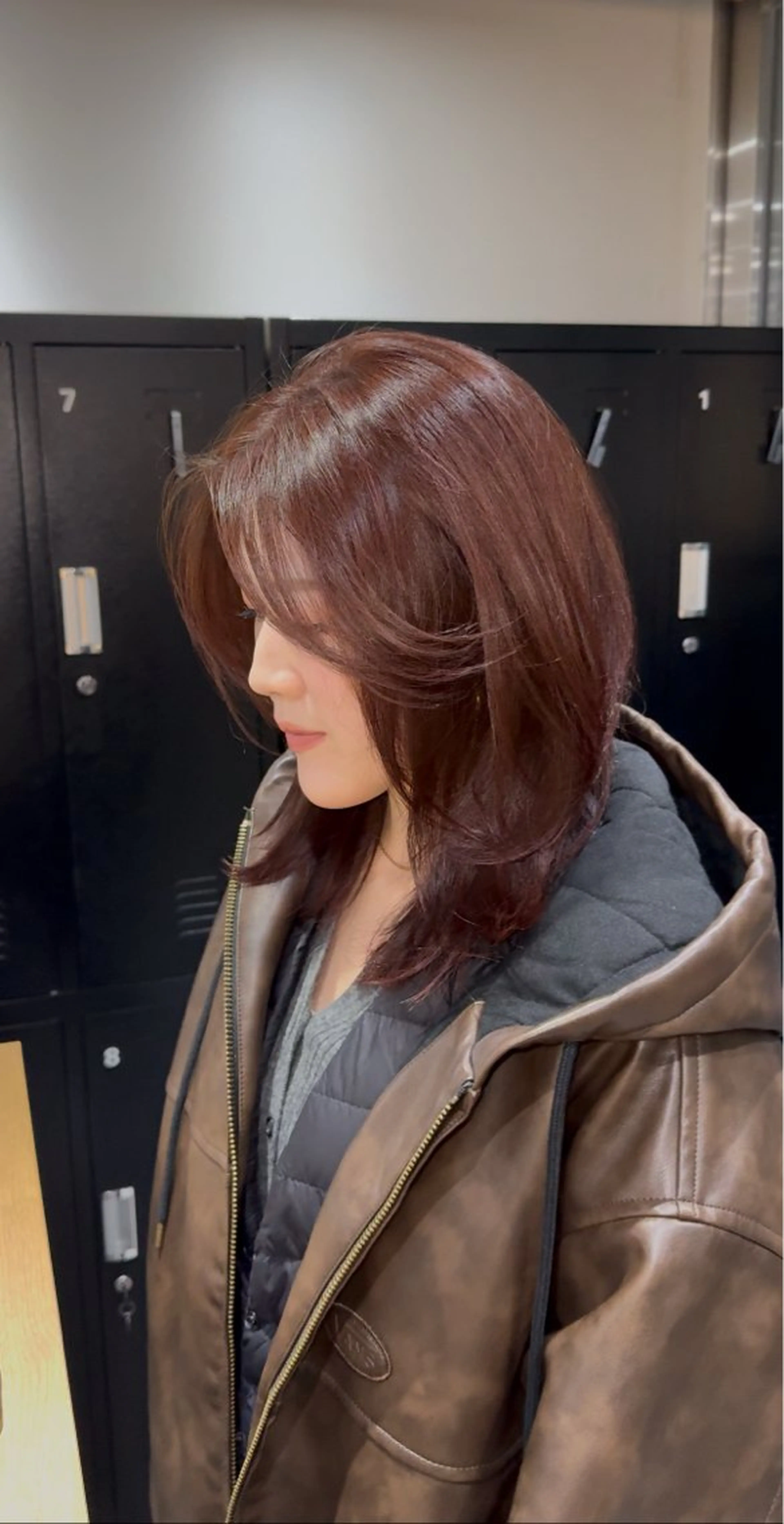 ミディアム カラー カット ヘアカラー トリートメント レイヤーカット/ ブリーチカラー/雅人のヘアスタイル