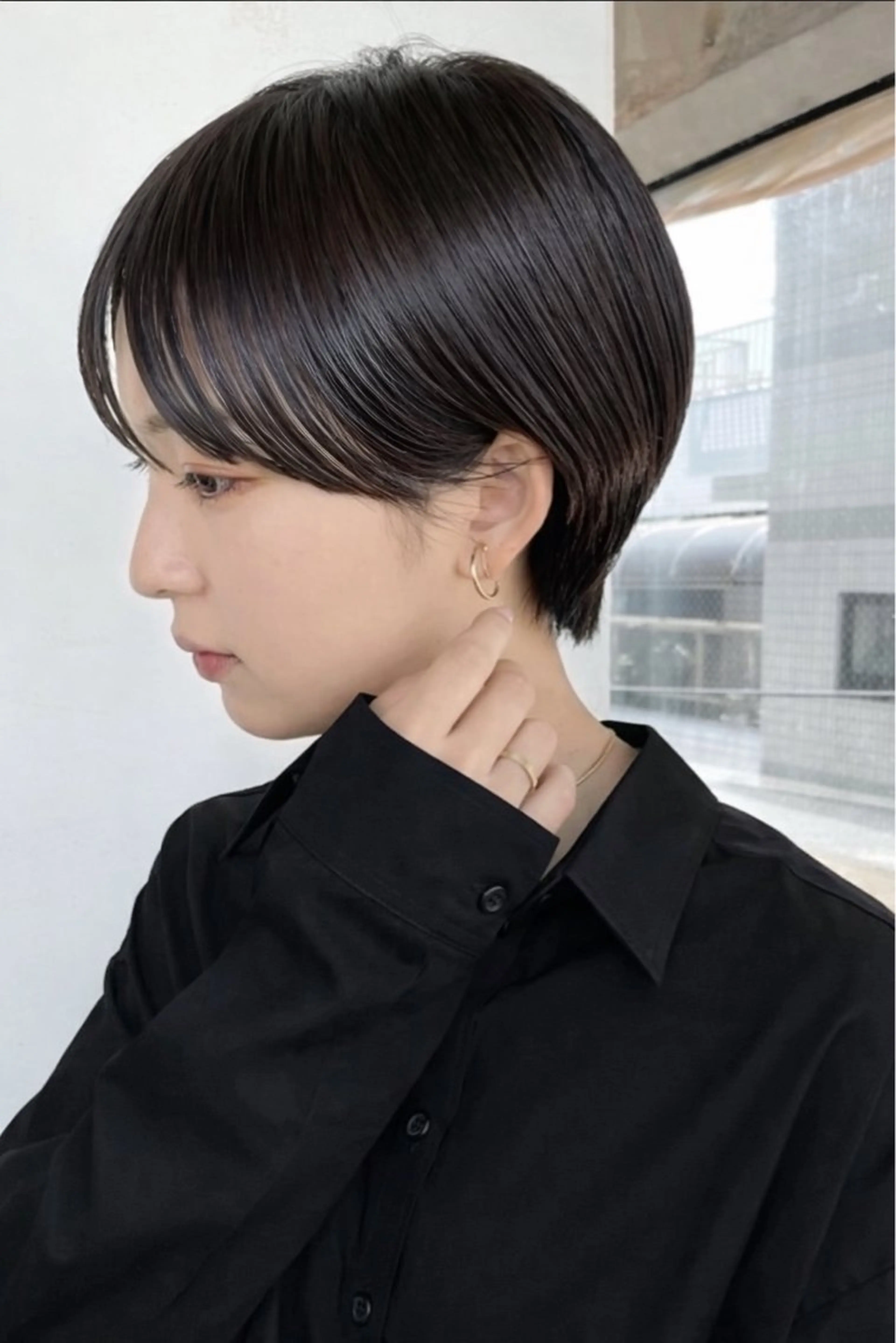 ショート D.I.E.V.A錦糸町店所属・🫧清野/ショート /フェイスレイヤーのヘアスタイル