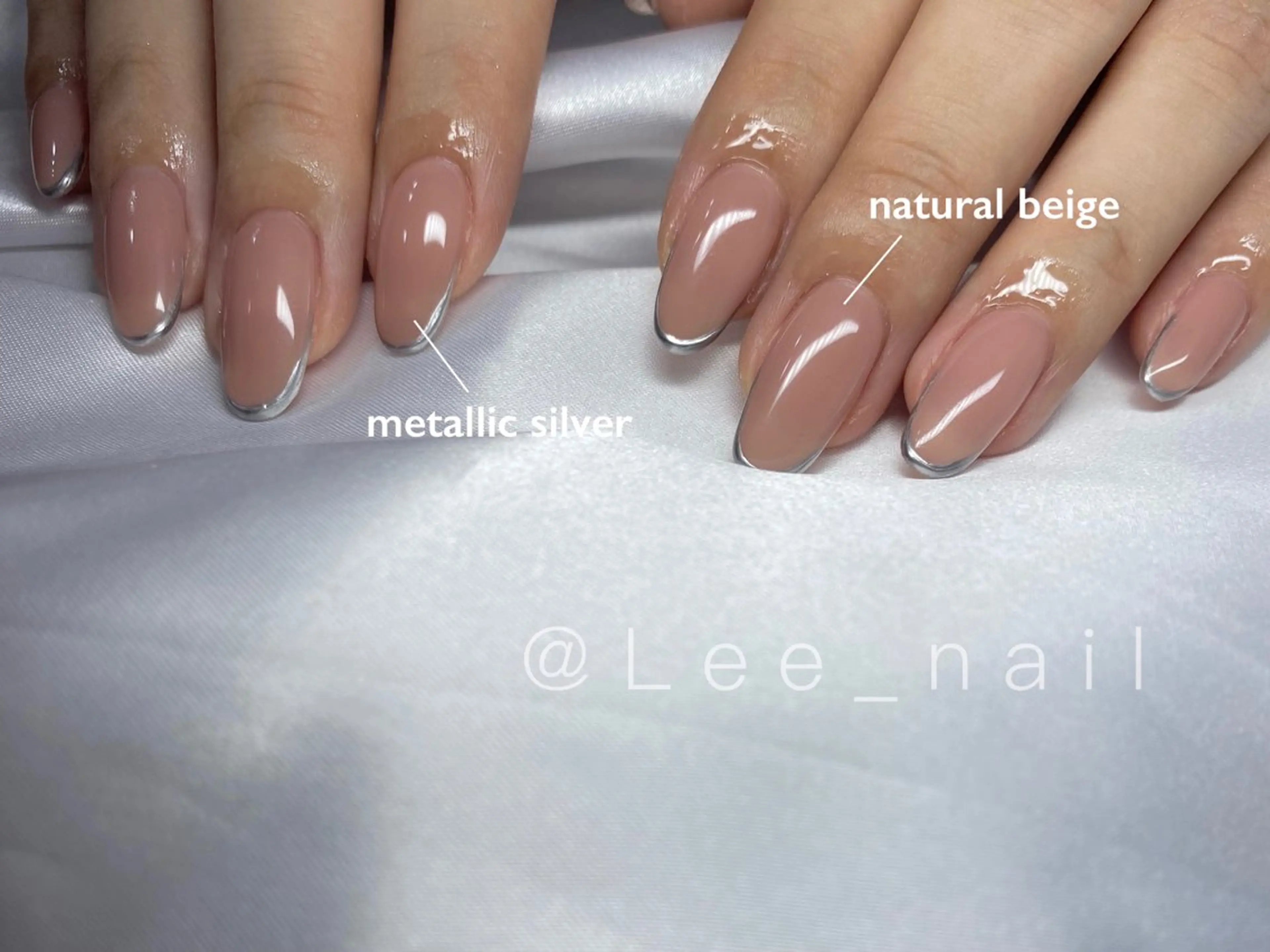 ネイル フレンチネイル ハンドネイル Lee_ nailのネイルデザイン