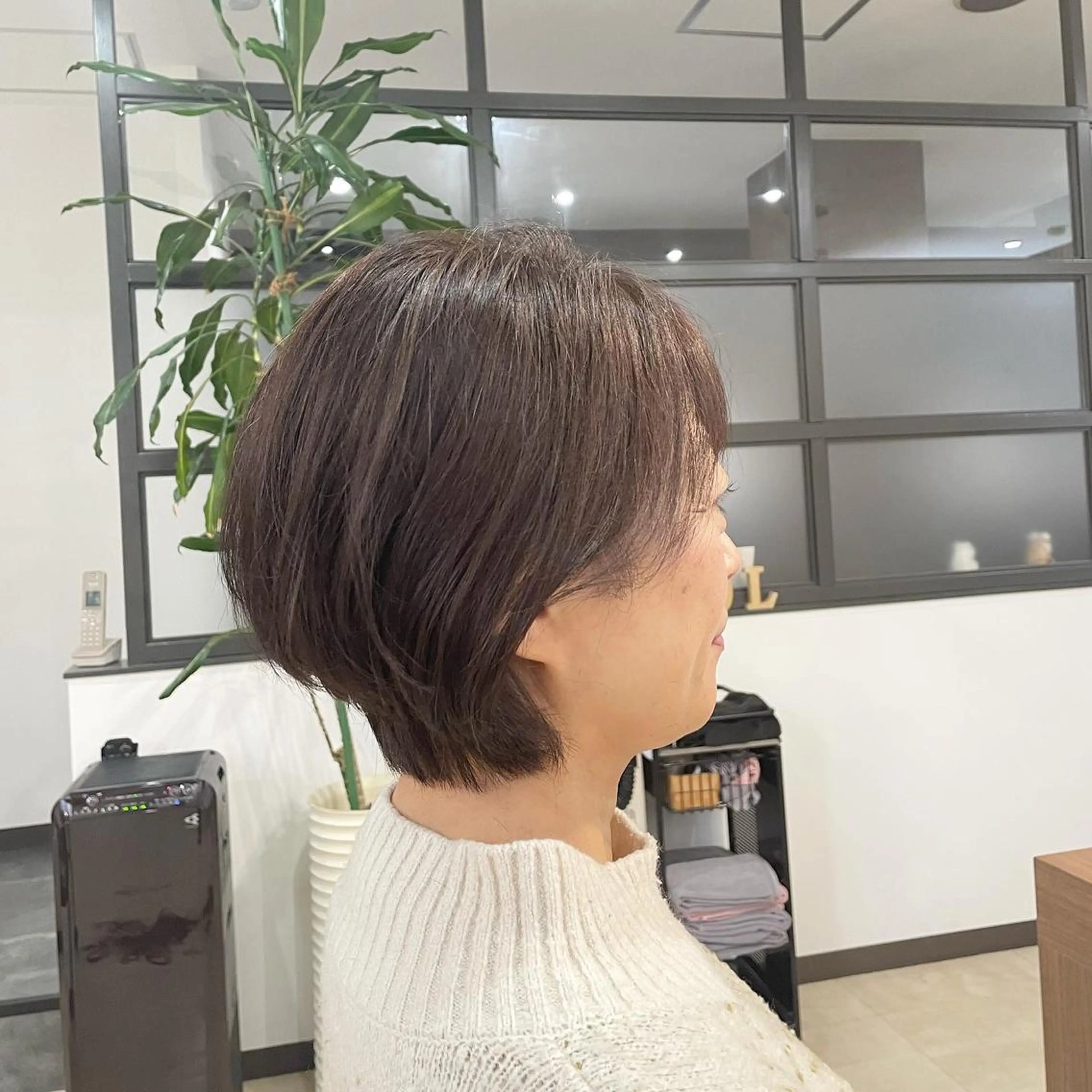 ショート SOL .✂︎ 松永李帆のヘアスタイル