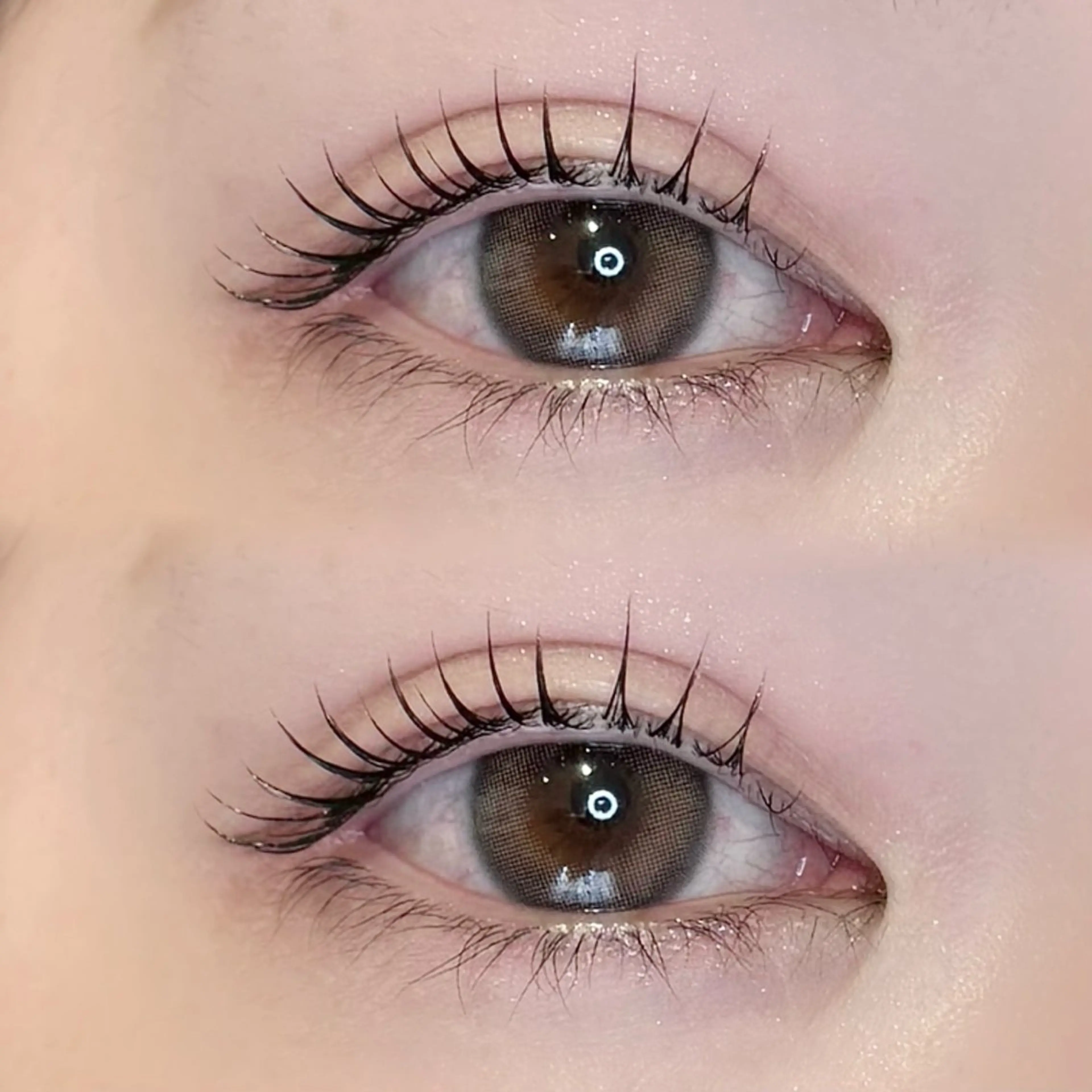 盛れる❣️韓国風束感まつ毛パーマ✨［高級コーティング仕上げ付き］の写真