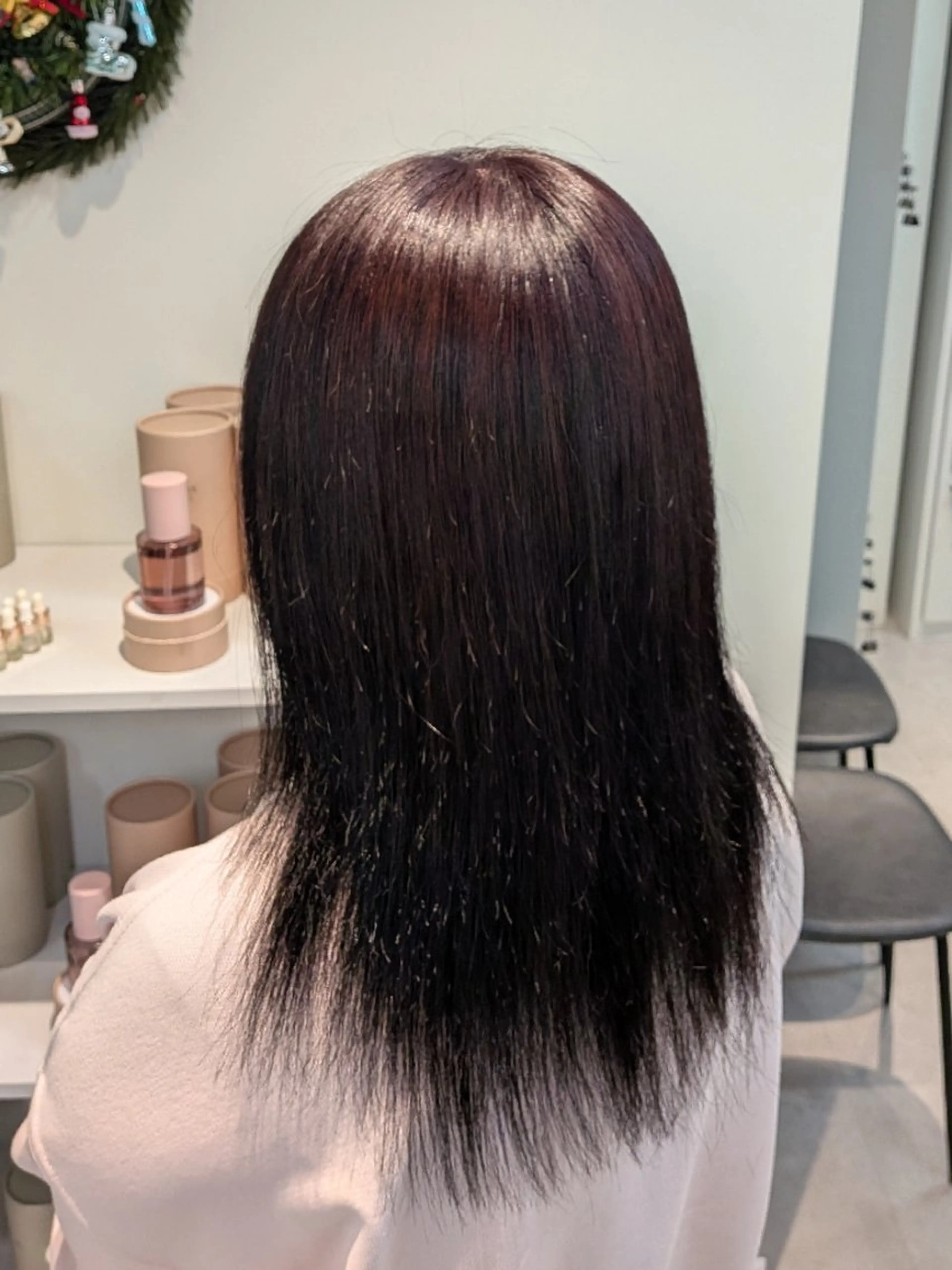 カラー ディープラベンダー ラベンダーカラー ヘアカラー 八木琉河/ハイトーン カラー/ブリーチのヘアスタイル