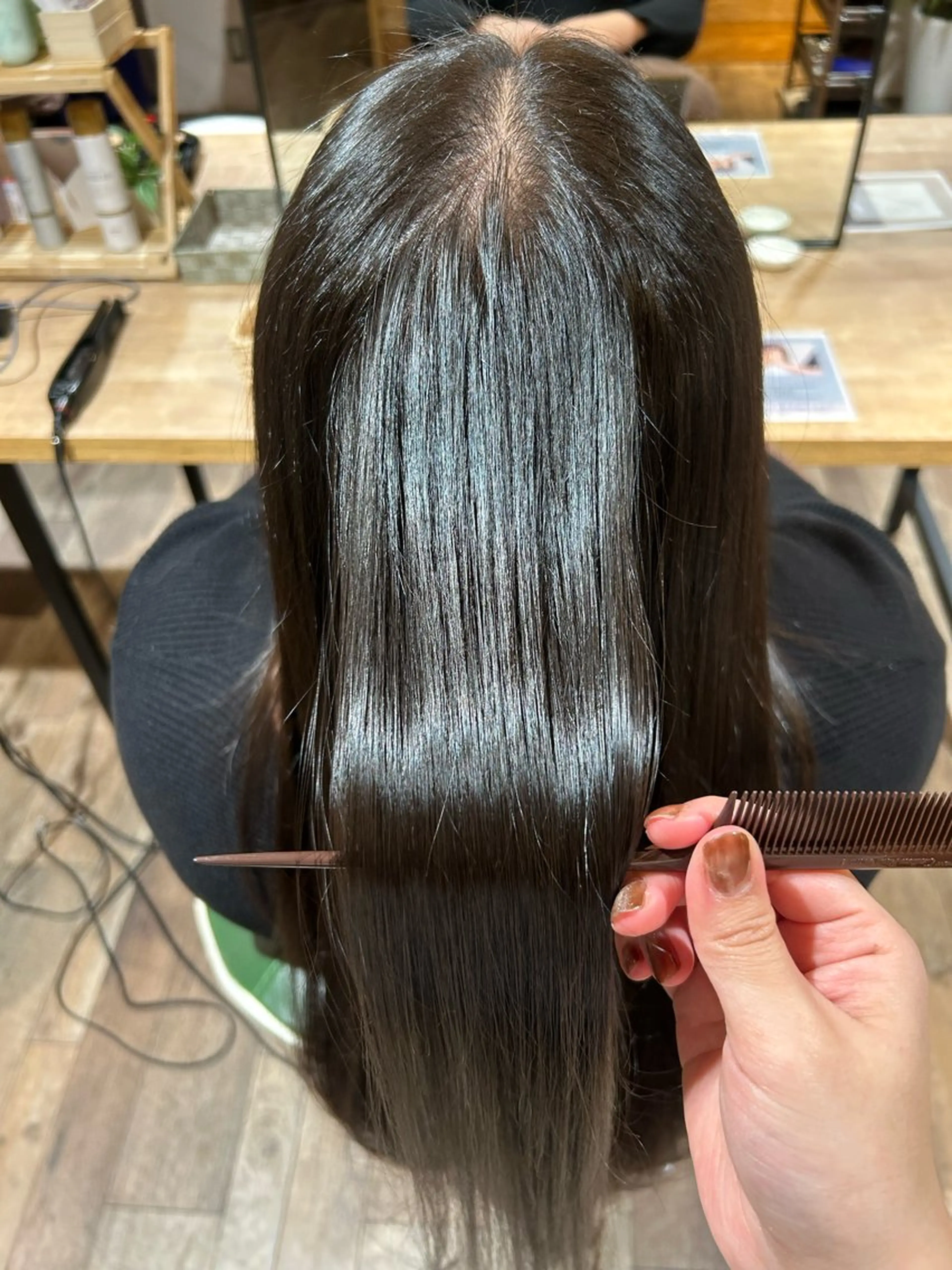 ロング トリートメント hair salon e.m.所属・e.m. マヒロのヘアスタイル