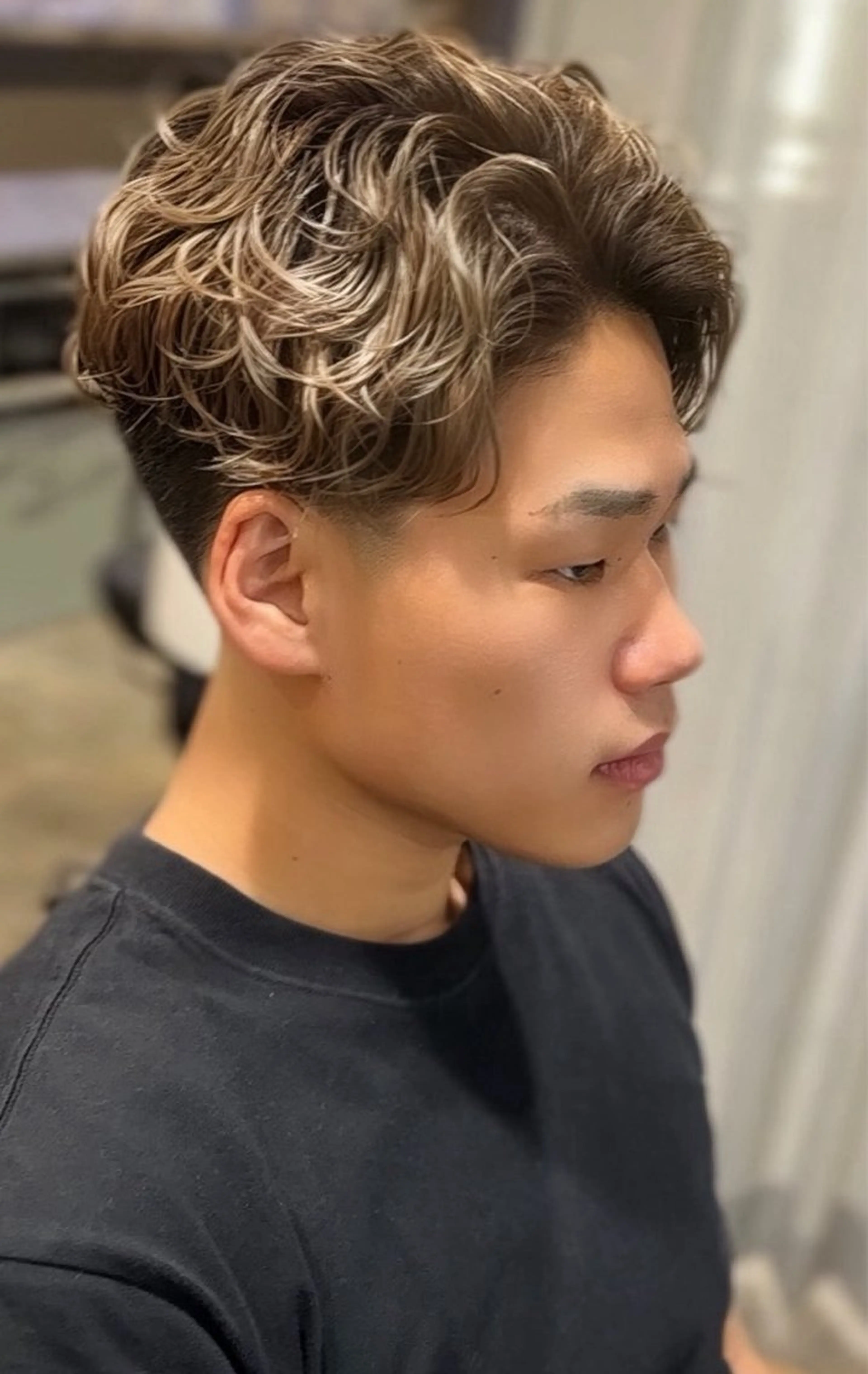 ショート カット ヘアカラー パーマ 村井隆仁/上品/ 海外風/栄/矢場町のヘアスタイル
