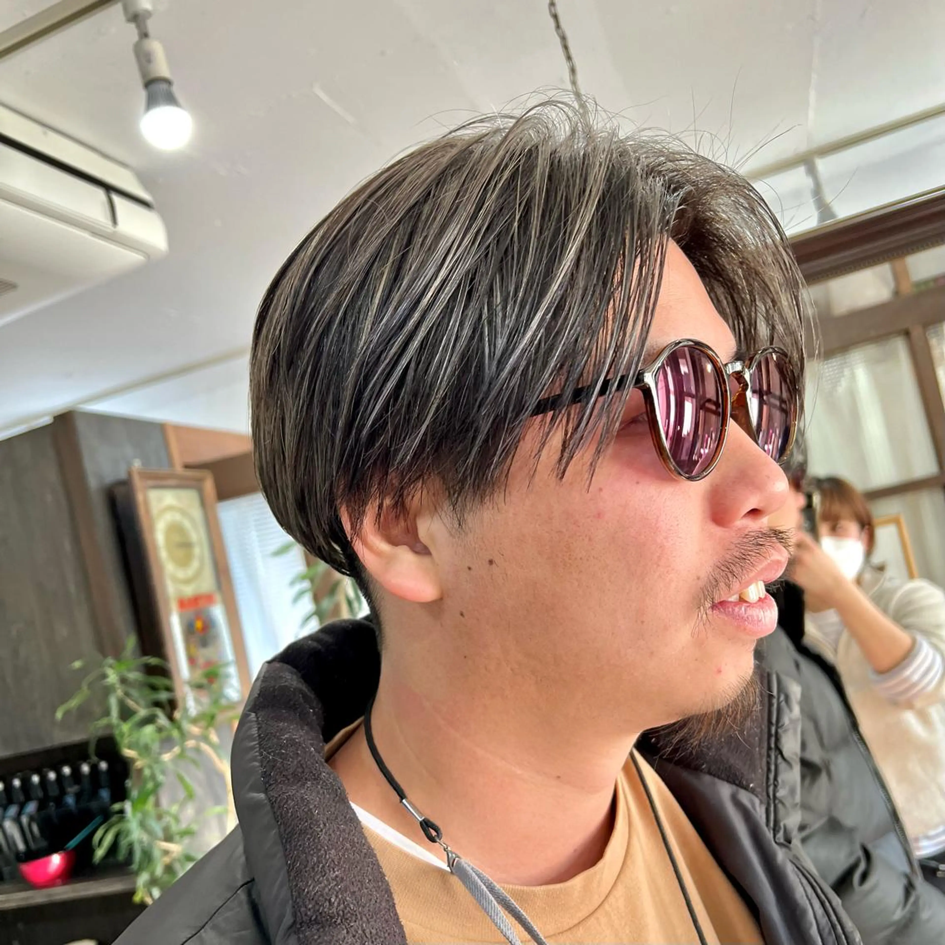 ショート カラー メンズ stylist田口 祐歩のヘアスタイル