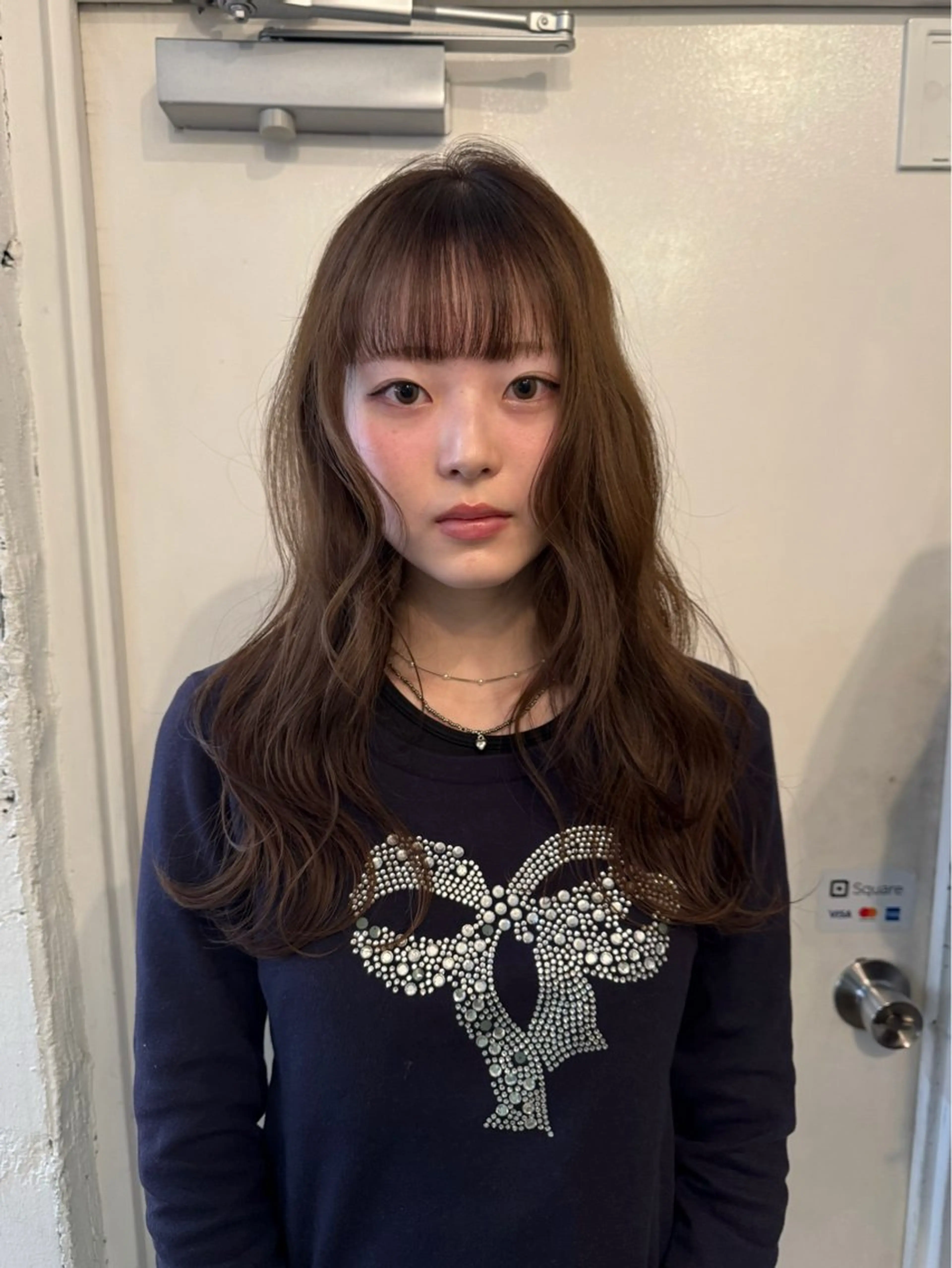 ロング カラー カット ヘアカラー トリートメント ☆unu☆ ナナミのヘアスタイル