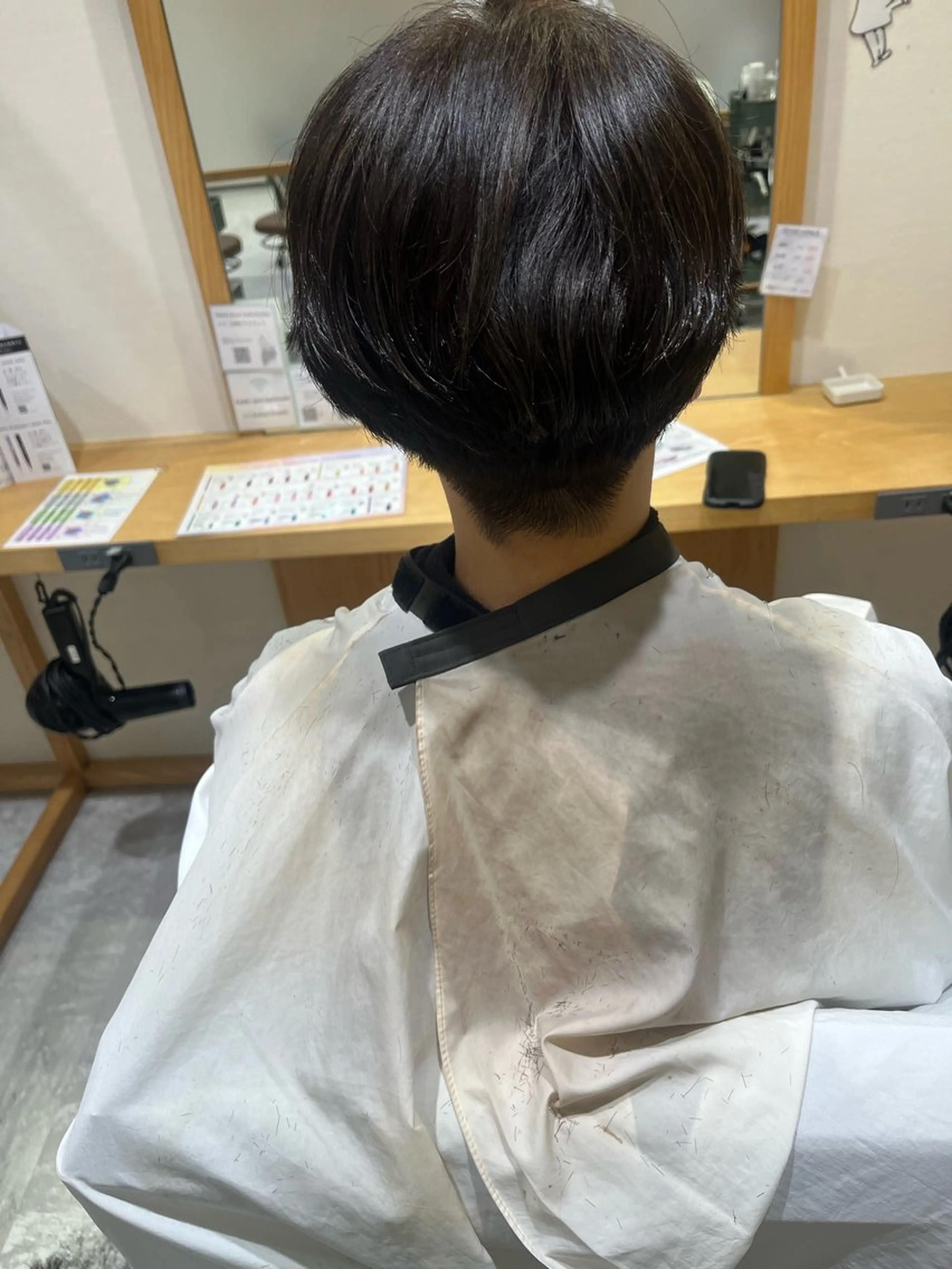ショート spinhair荻野 莉帆のヘアスタイル