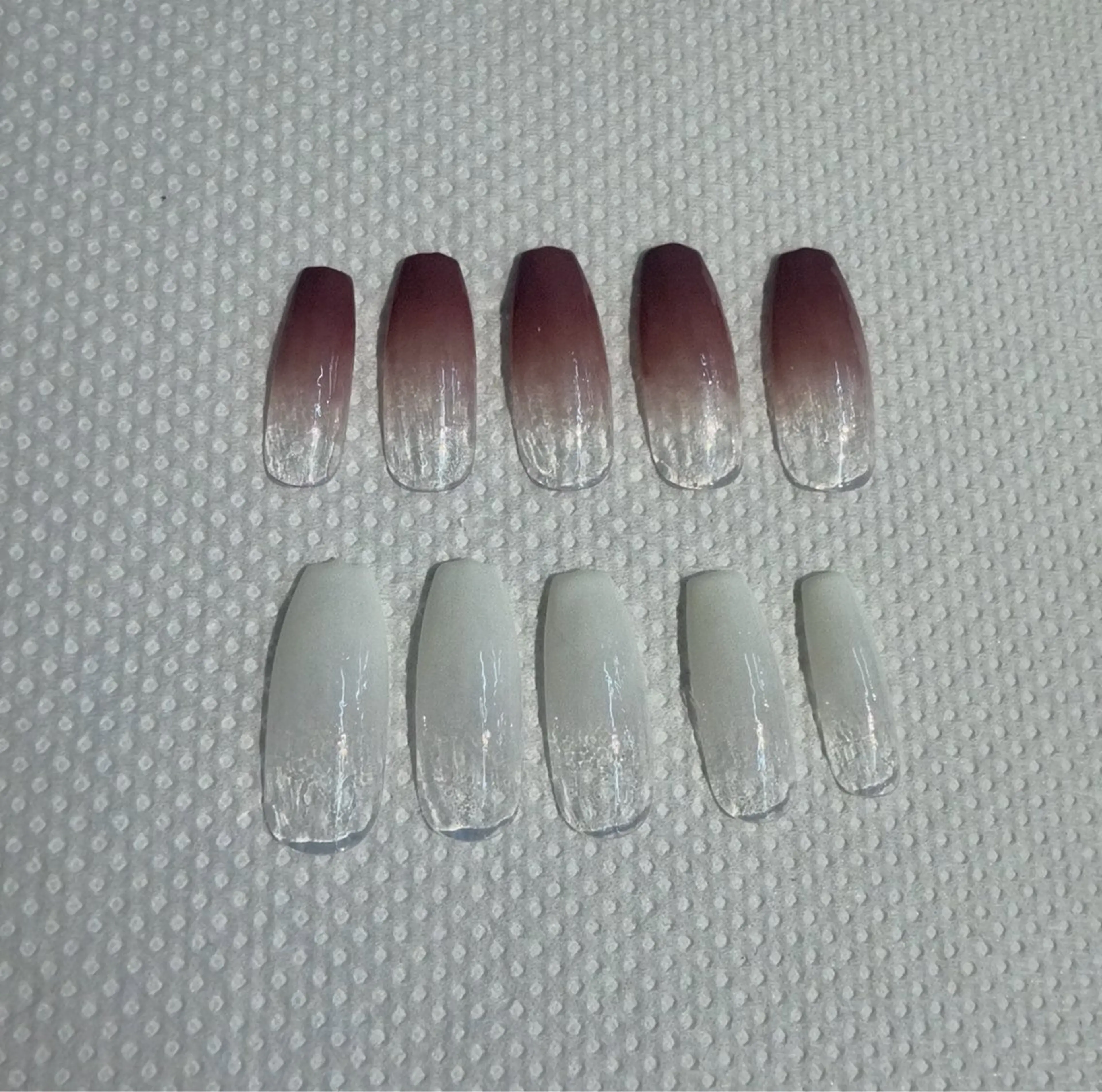 オフあり限定【カラーグラデーションネイル】技術向上のため練習モデル募集の写真