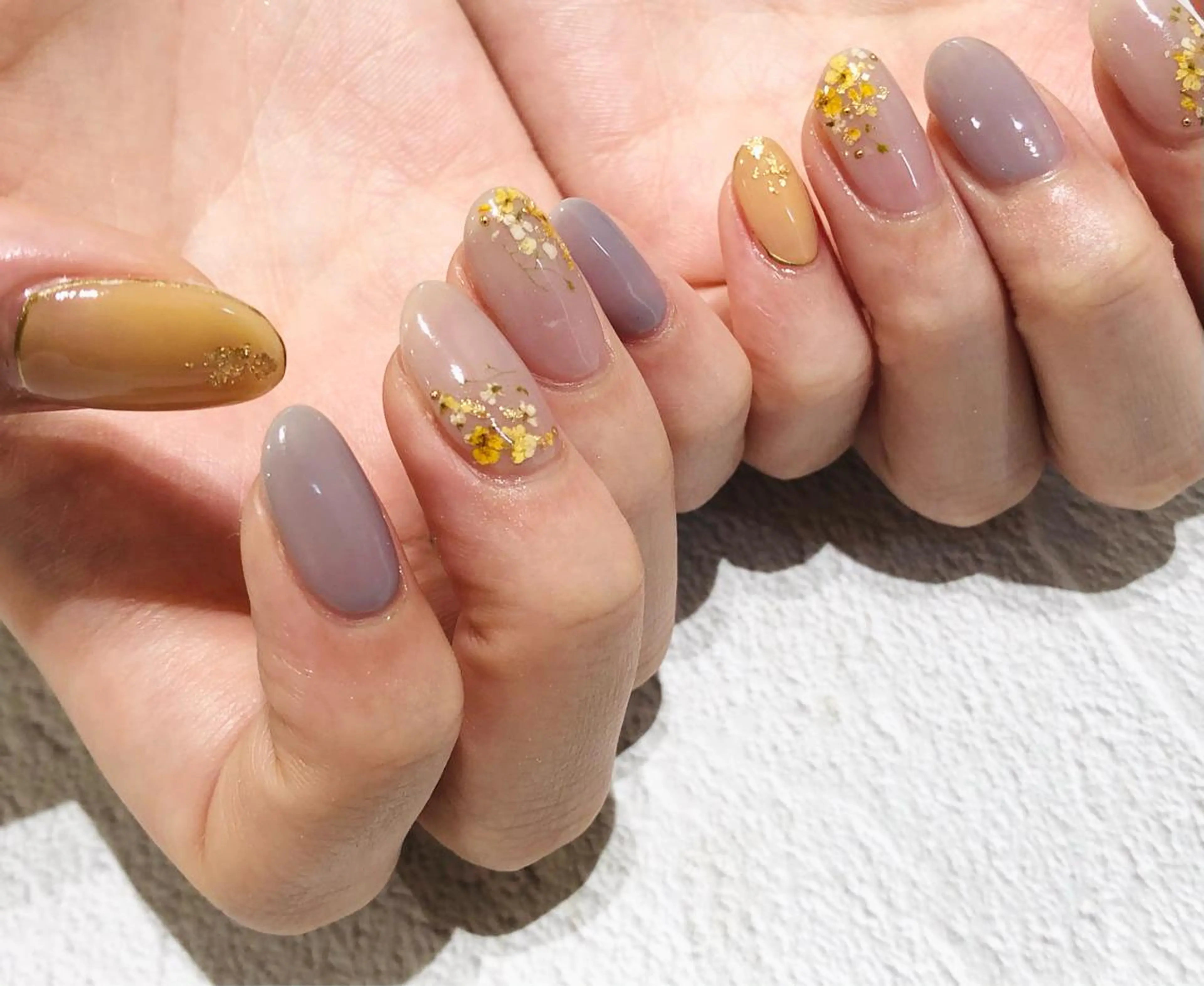 ネイル 舞田 苑香のネイルデザイン